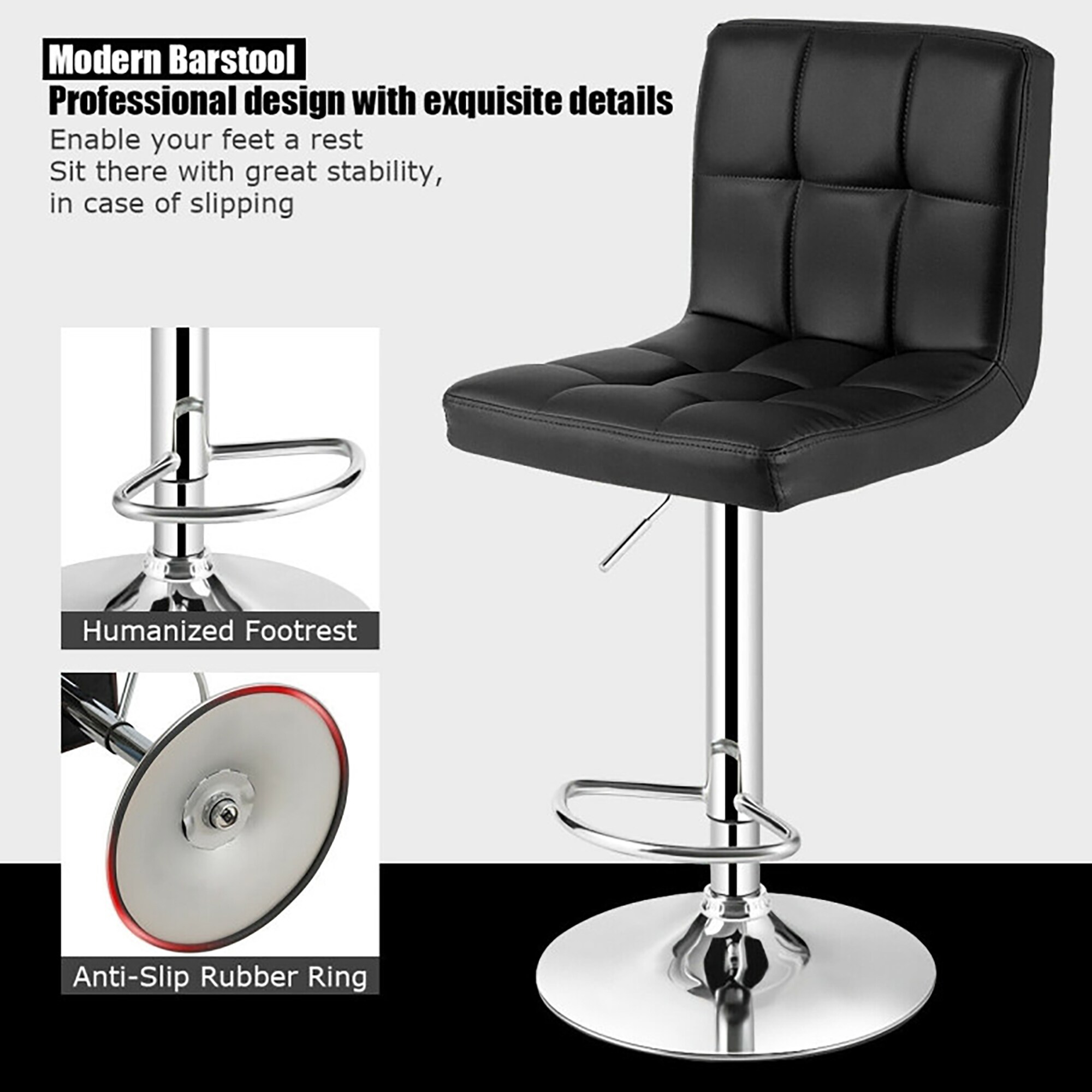Sumyeg WF-HW66345BK-2-LA stools - View #8