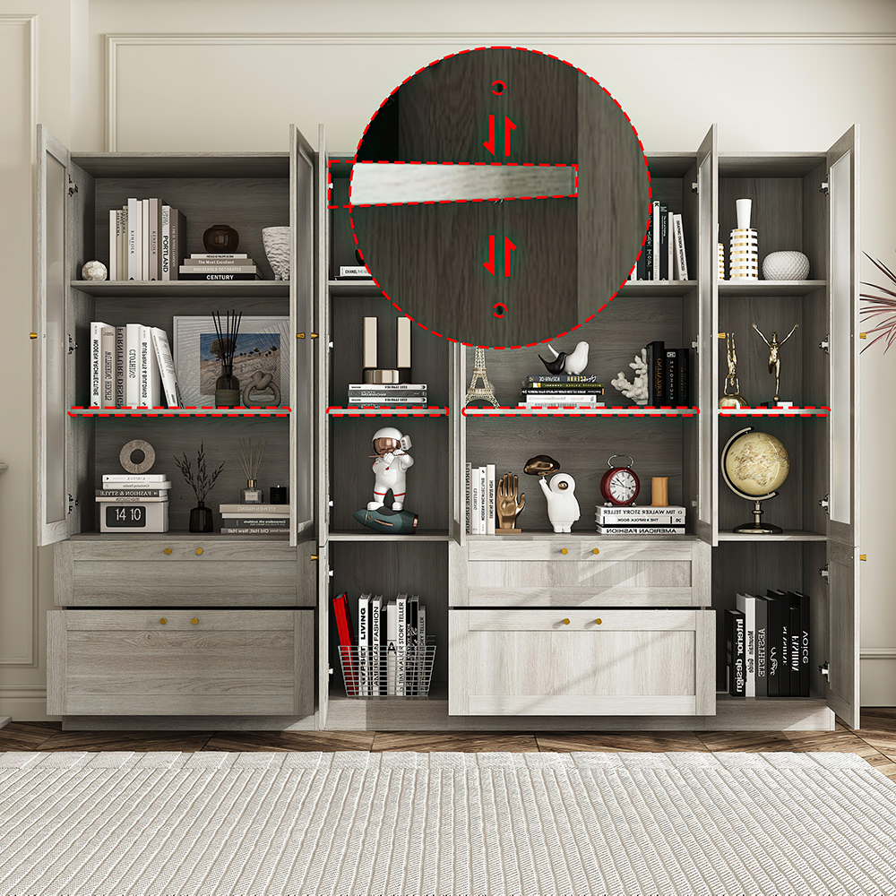 Homsee V-KF020521+522 bookcases - View #13
