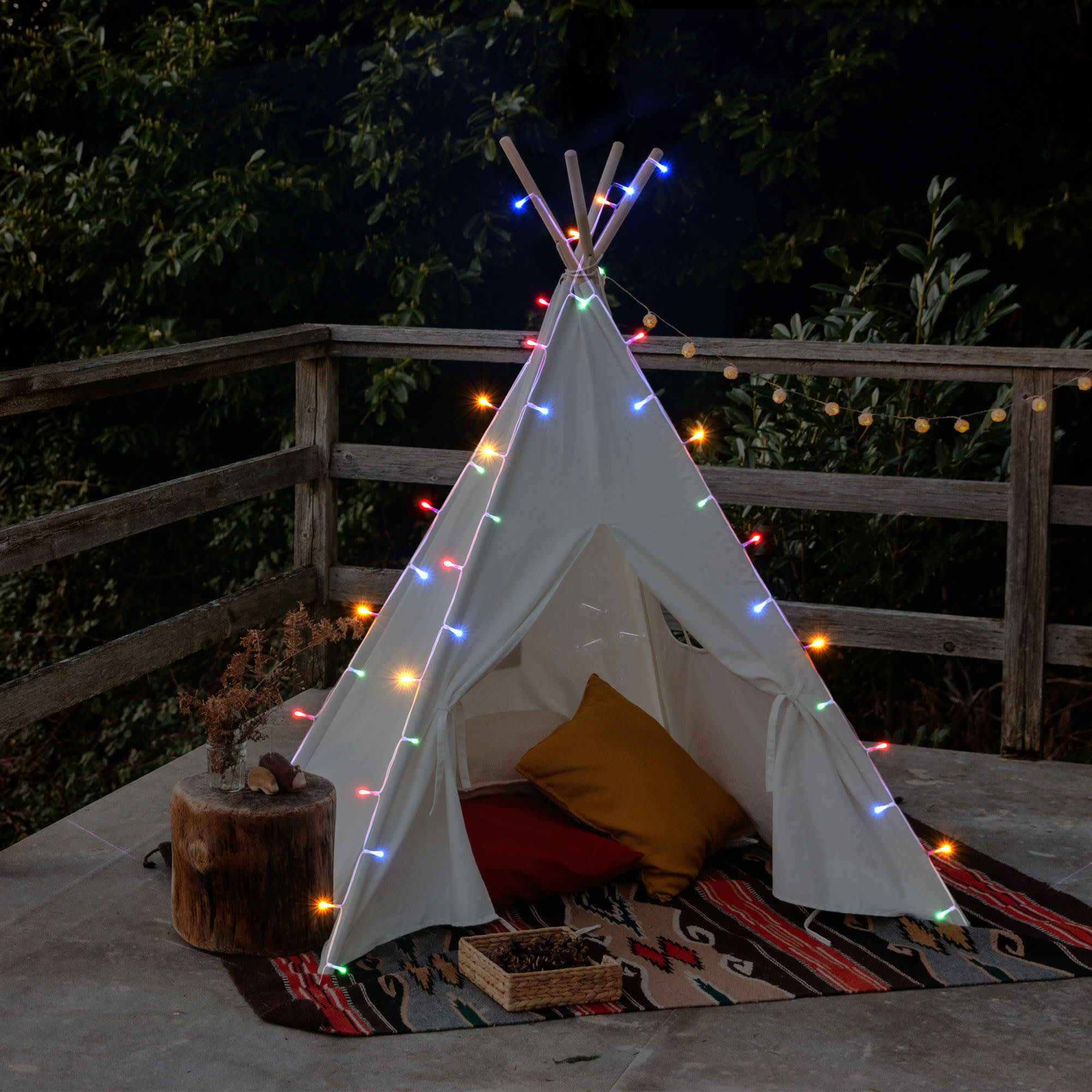 Yescom 07USL011-9FS-RGBY-LO Patio-String-Lights - View #4