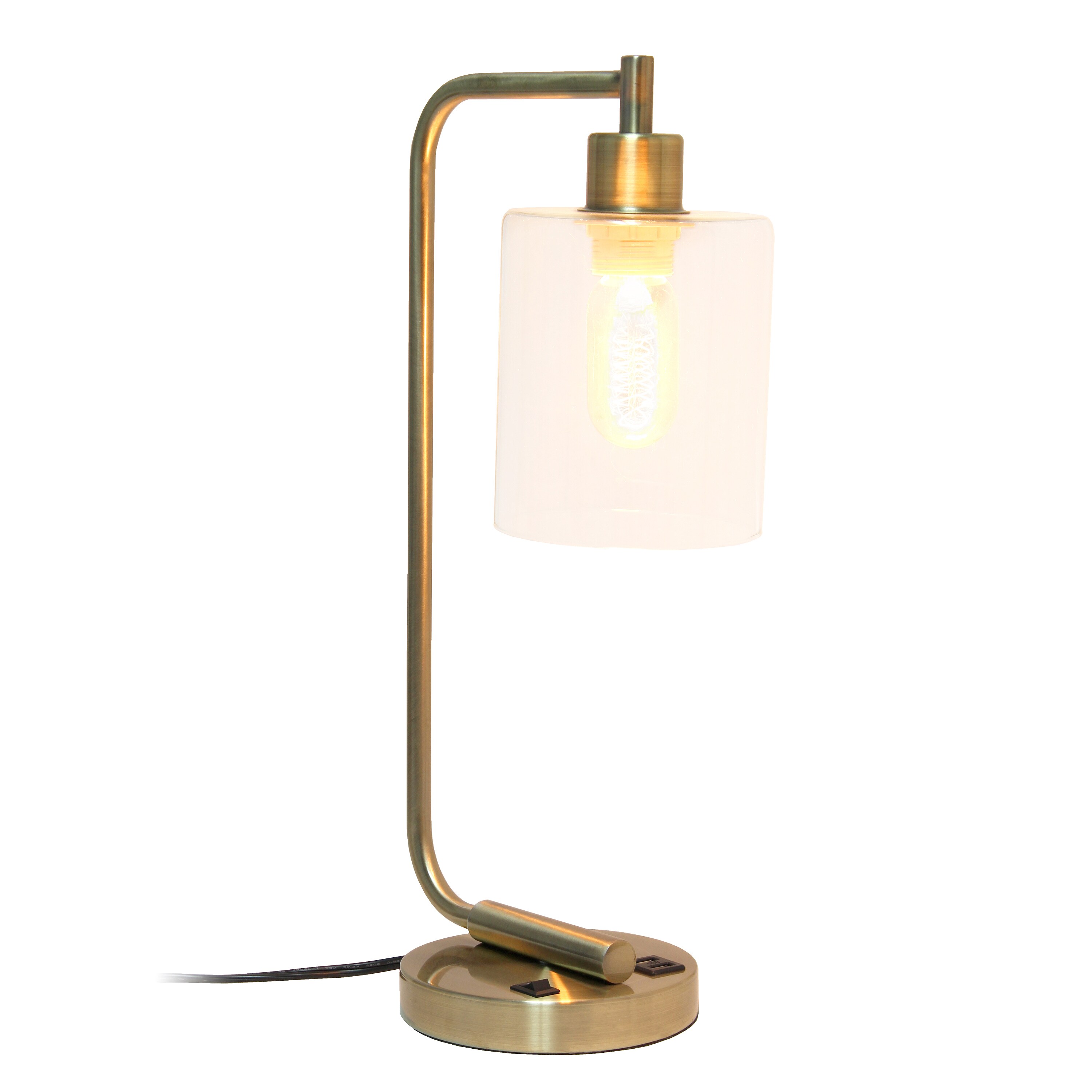 Lalia Home LHD-2002-AB-LB Desk-Table-Lamps - View #2