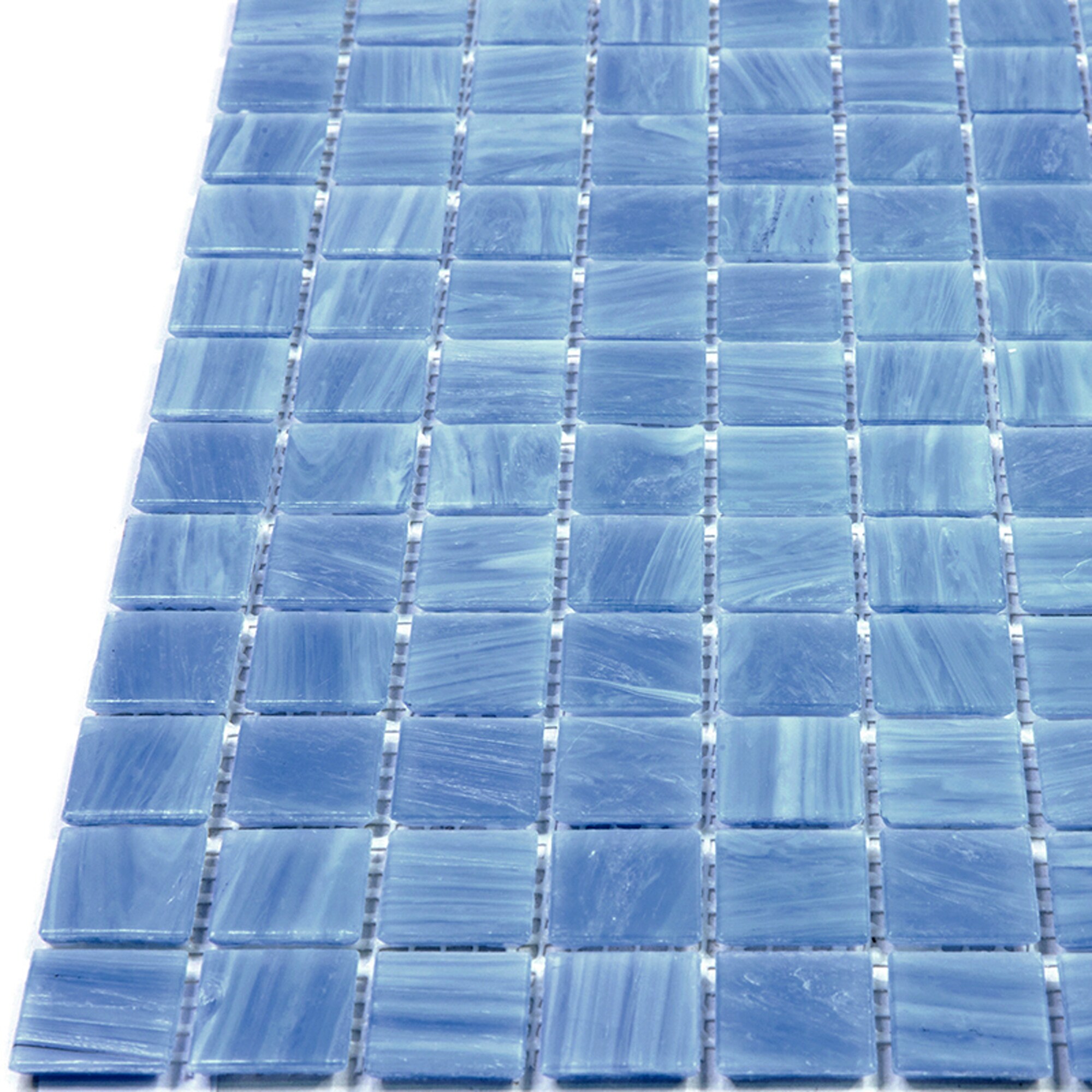 Light Sea Green Glass Mosaic Wall and Floor Tile