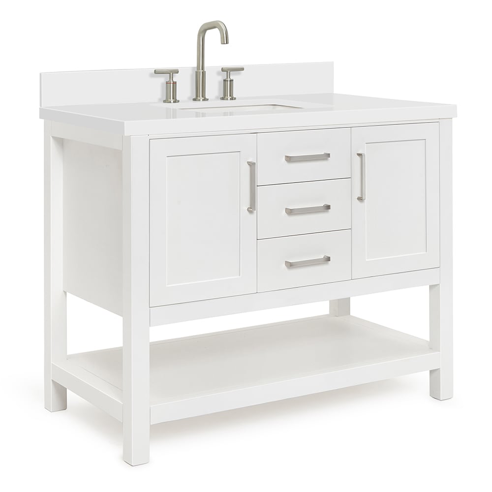 ARIEL R043SWQRVOWHT Bath-Vanity-Combo - View #3