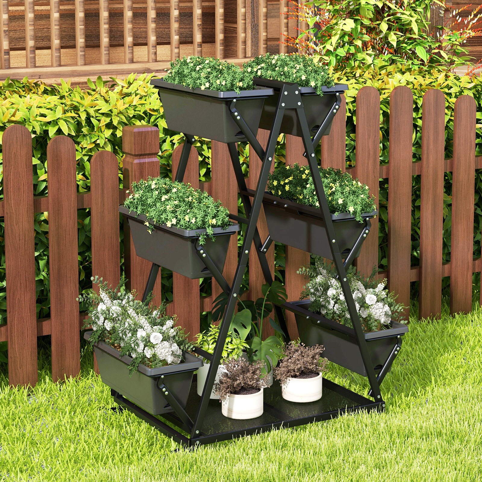 Slickblue D-CO-KD04711PN Raised-Garden-Beds - View #3