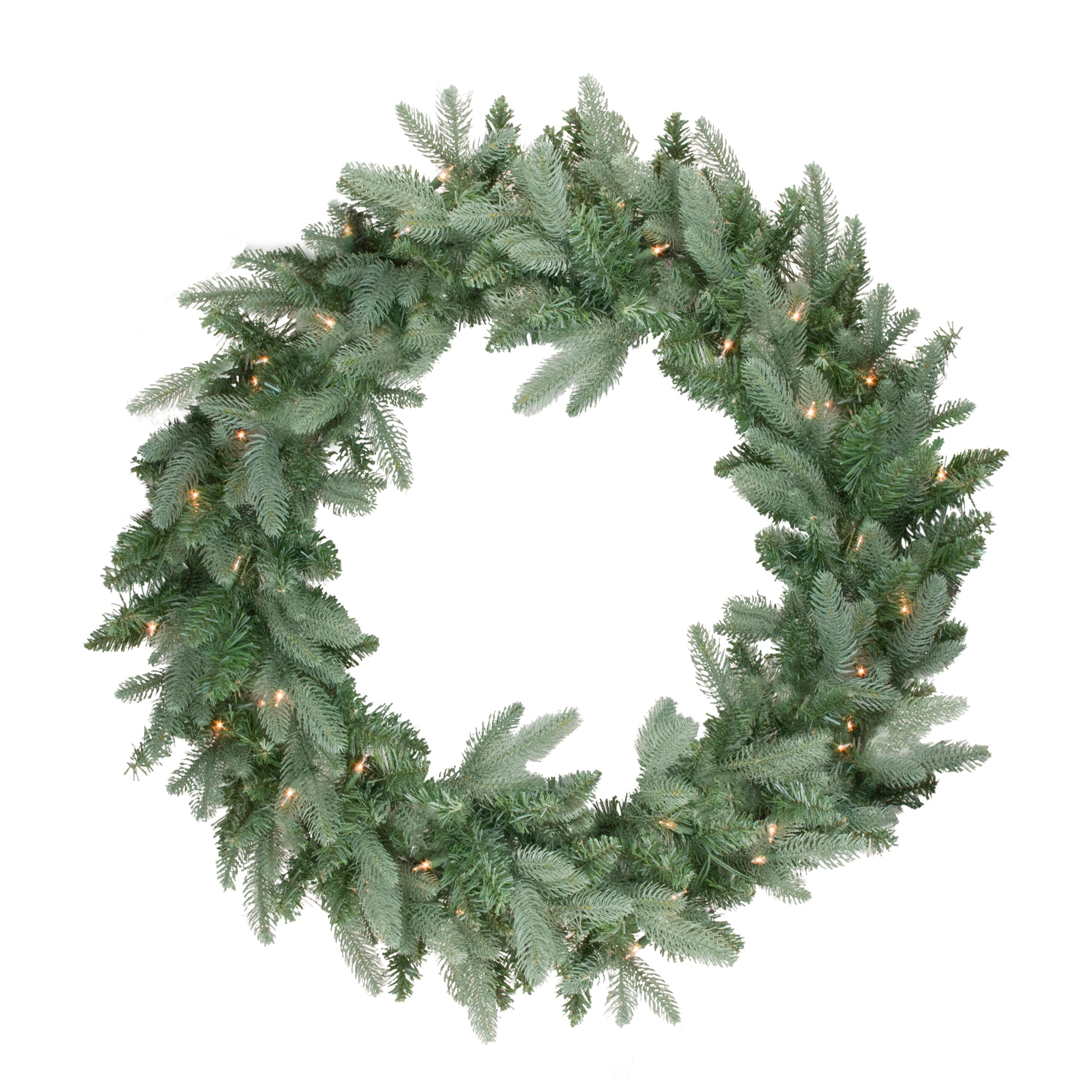 Northlight 31451383 36-in Pre-lit Indoor Green Fraser fir Artificial Christmas Wreath