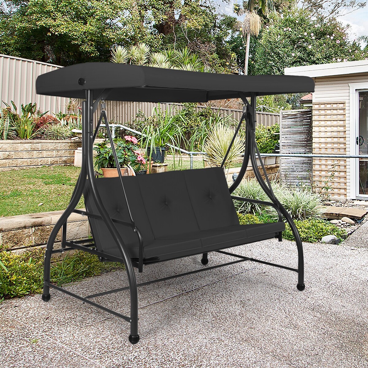 CASAINC WFEHAC-04-GY Swing-Gliders - View #2