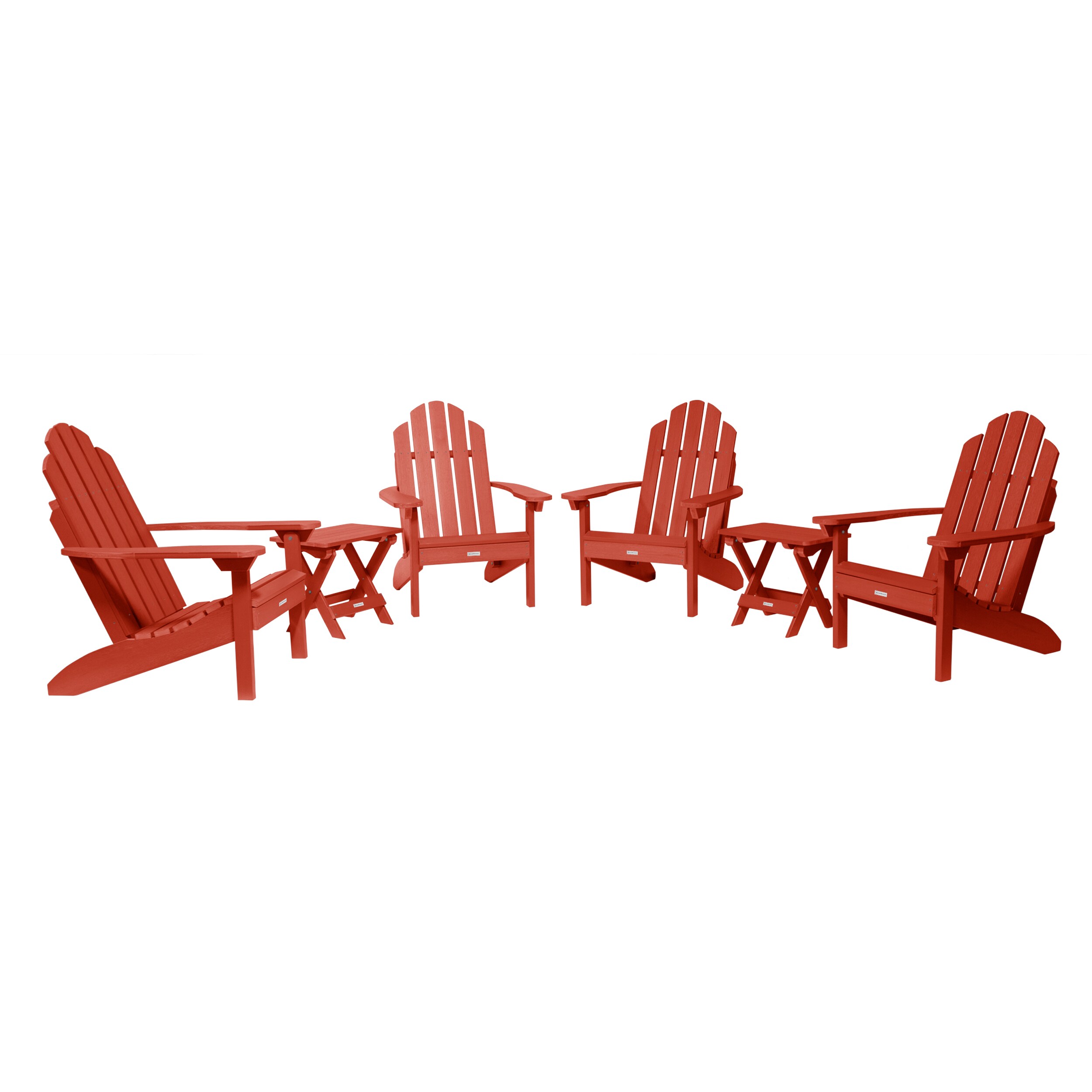 highwood AD-KITCLAS8-RED Patio-Conversation-Sets - View #2
