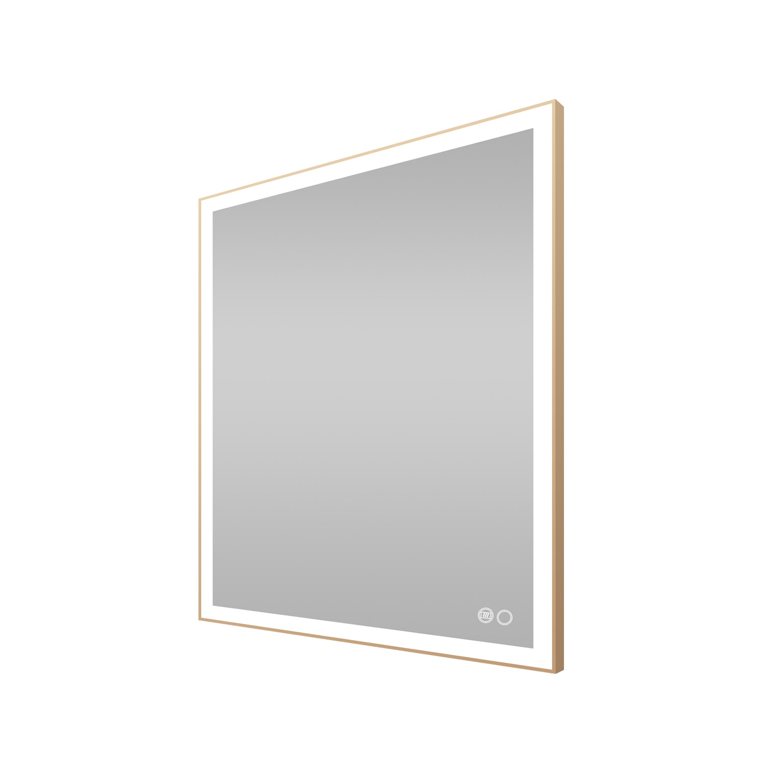 WELLFOR W5FM4032GD Framed-Bath-Mirrors - View #3