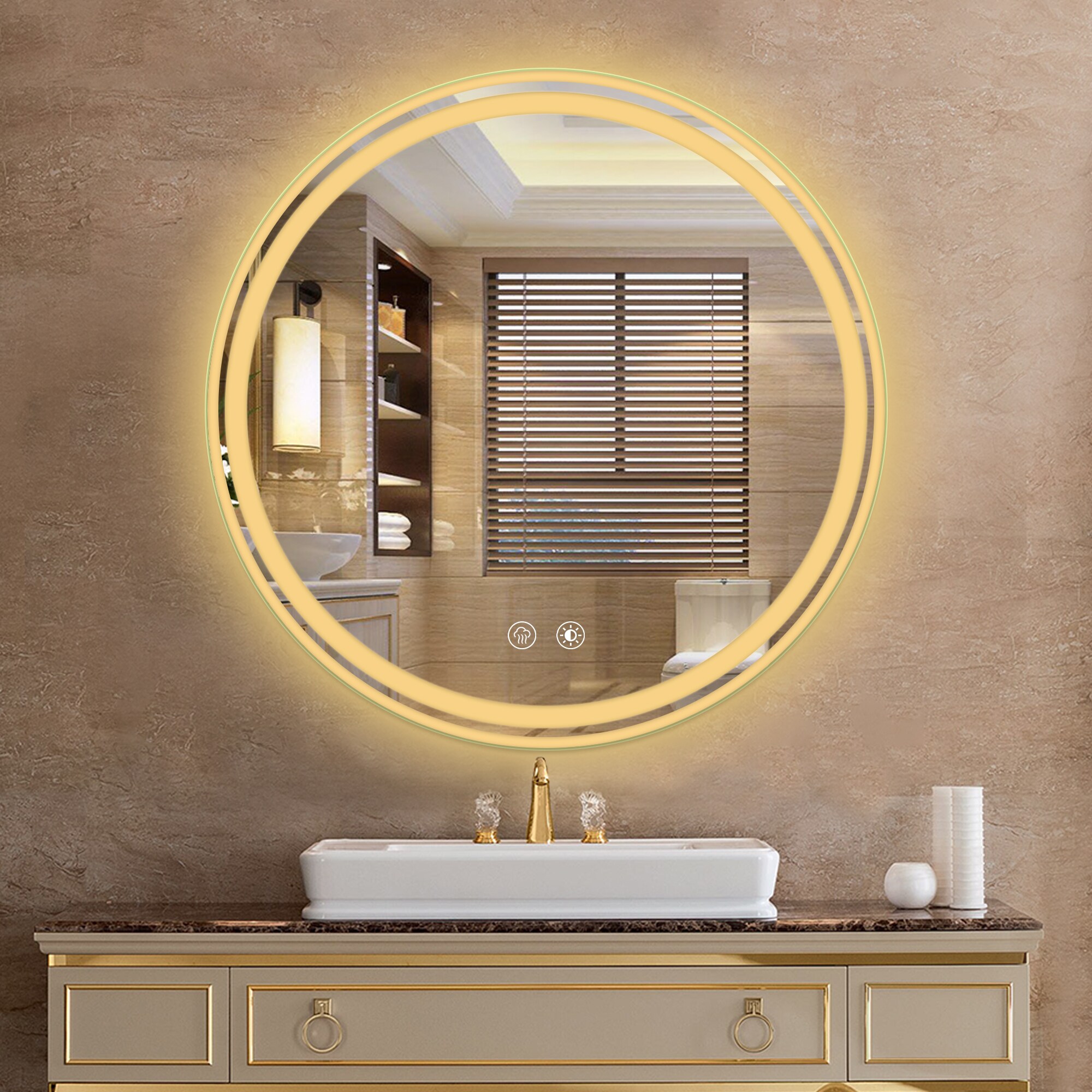Forclover MF03-32CB Framed-Bath-Mirrors - View #9