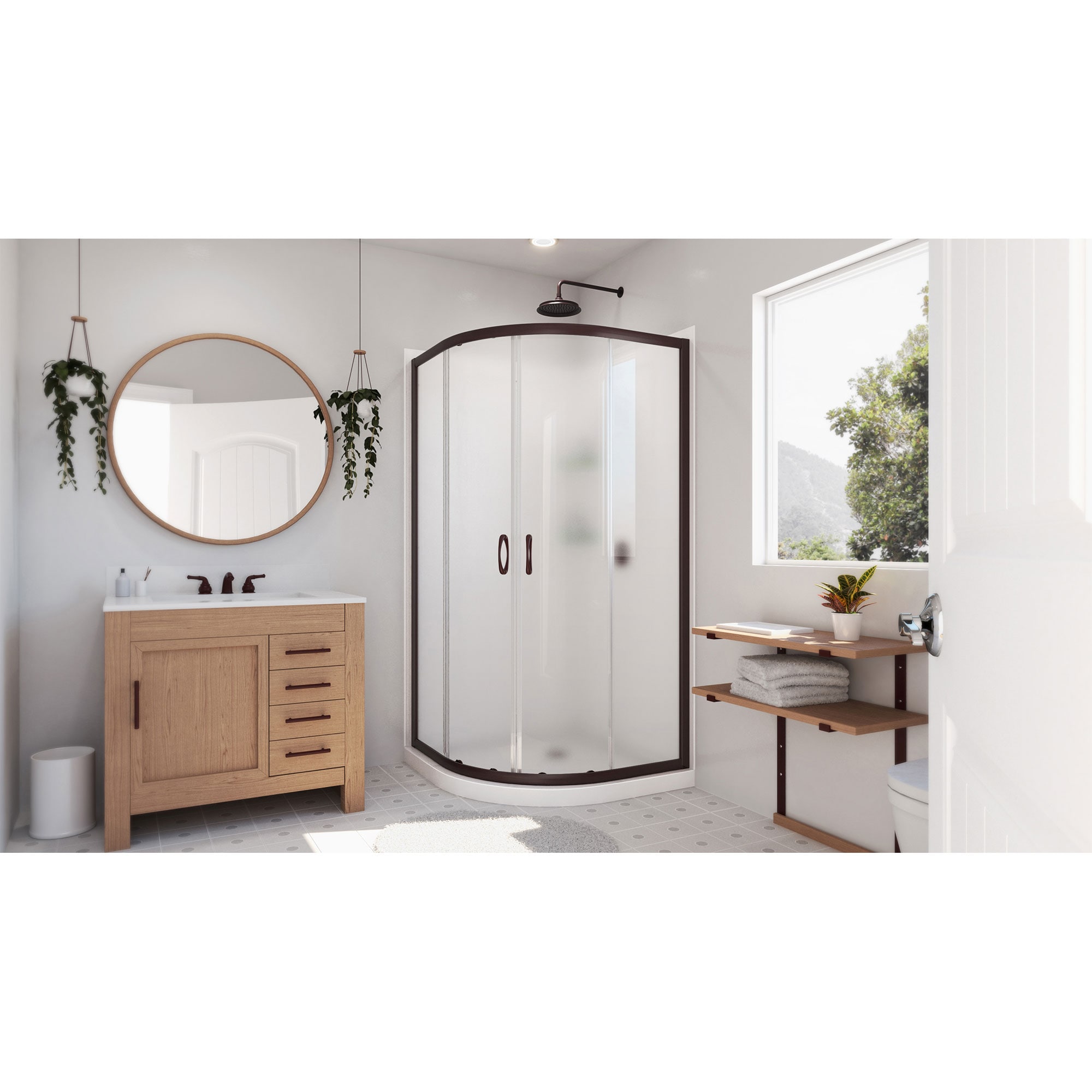 DreamLine DL-6152-06FR Alcove-Shower-Kit - View #2