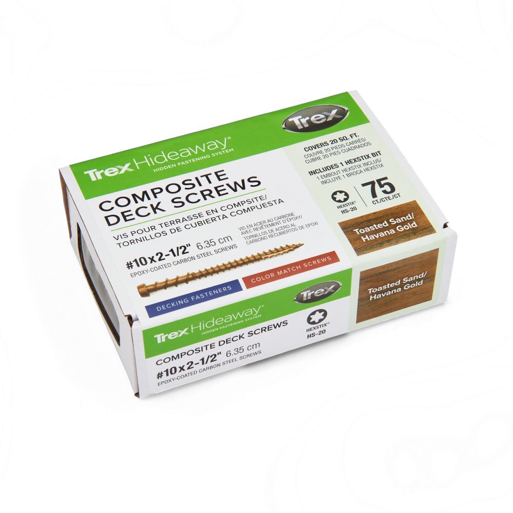 Deck Screws Materials Fastened Composite