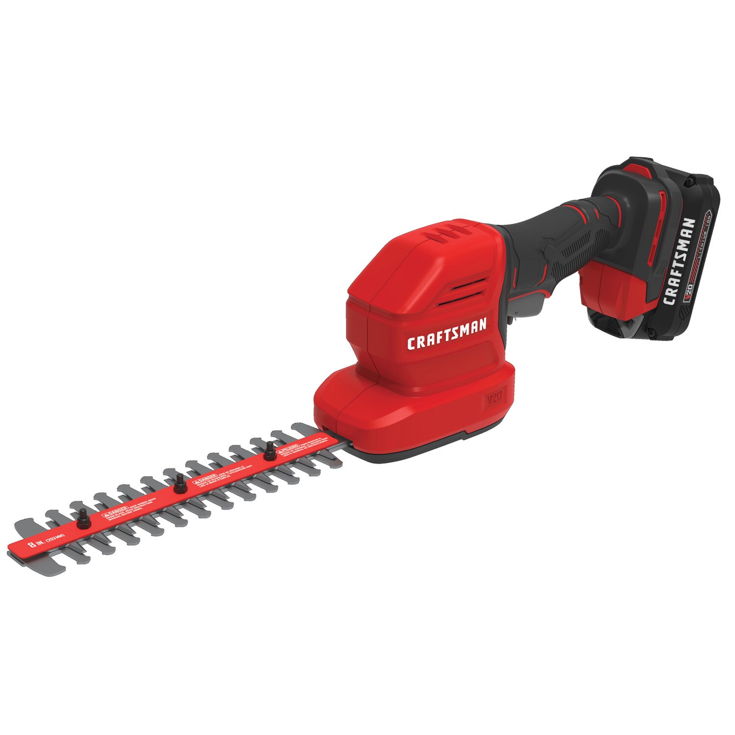 CRAFTSMAN 20 volt Max 8 in Battery Hedge Trimmer 1.5 Ah Battery