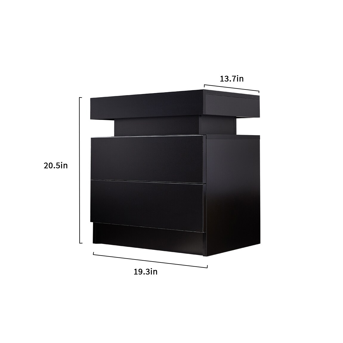 Siavonce XH38725 nightstands - View #3