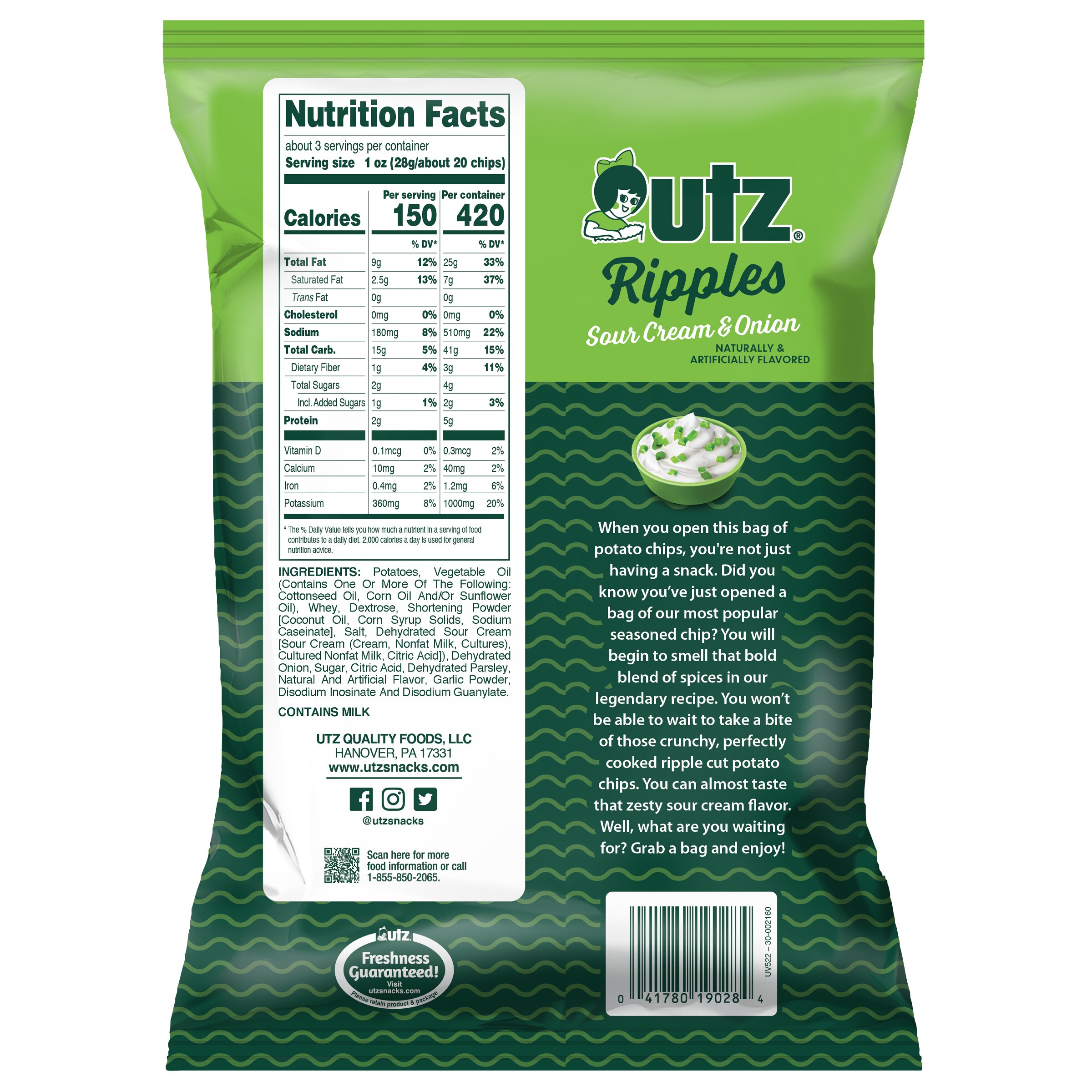 utz UQF19071 Snack-Candy - View #2