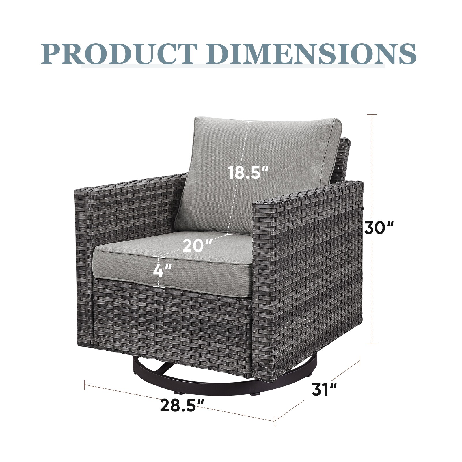  PA069-3 Patio-Chairs - View #8