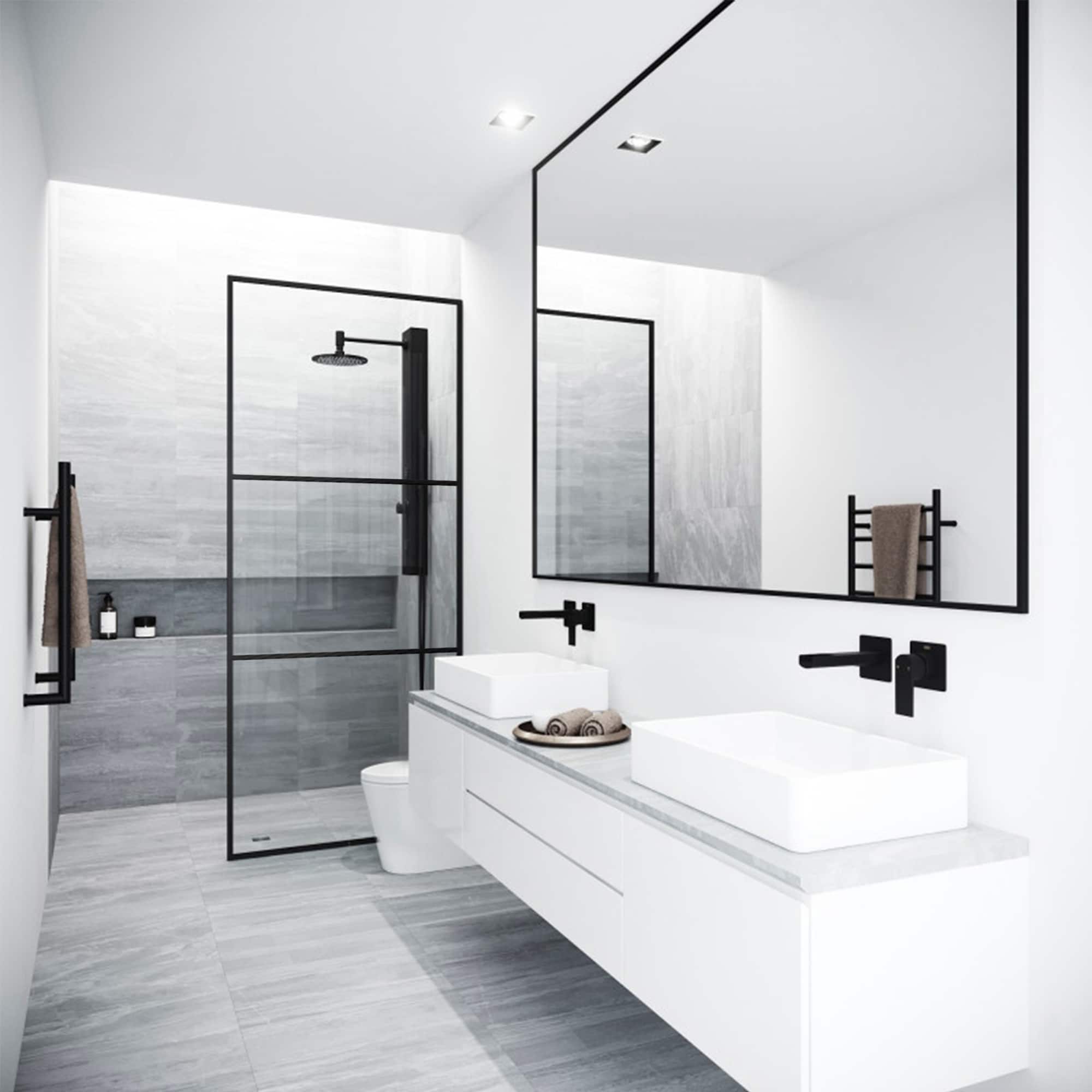 VIGO VG6090MBCL3474 Shower-Doors - View #4