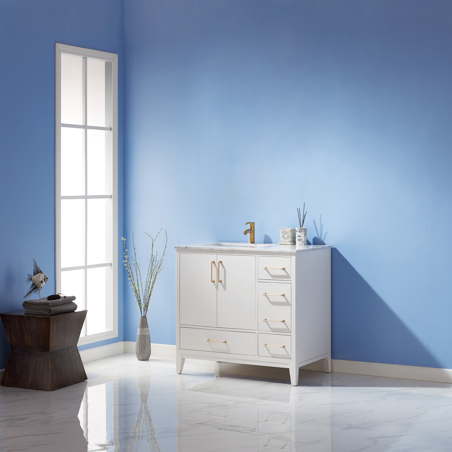 Altair 541036-WH-CA-NM Bath-Vanity-Combo - View #11