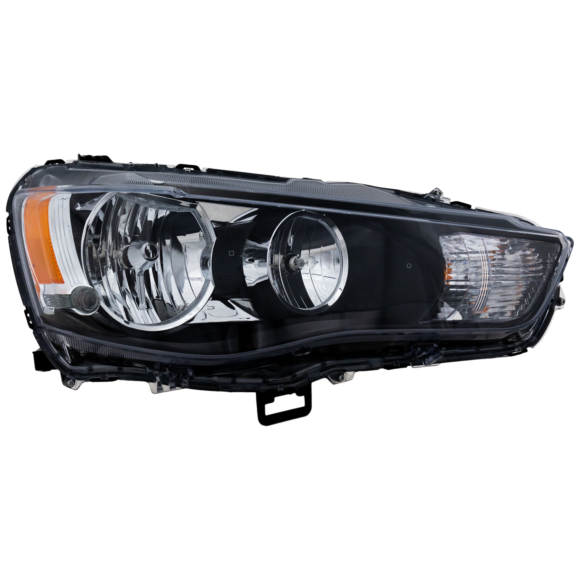 Garage-Pro JCWREPM100169QGP Headlight Compatible with 2010-2013 Mitsubishi Outlander Passenger Side Halogen Capa