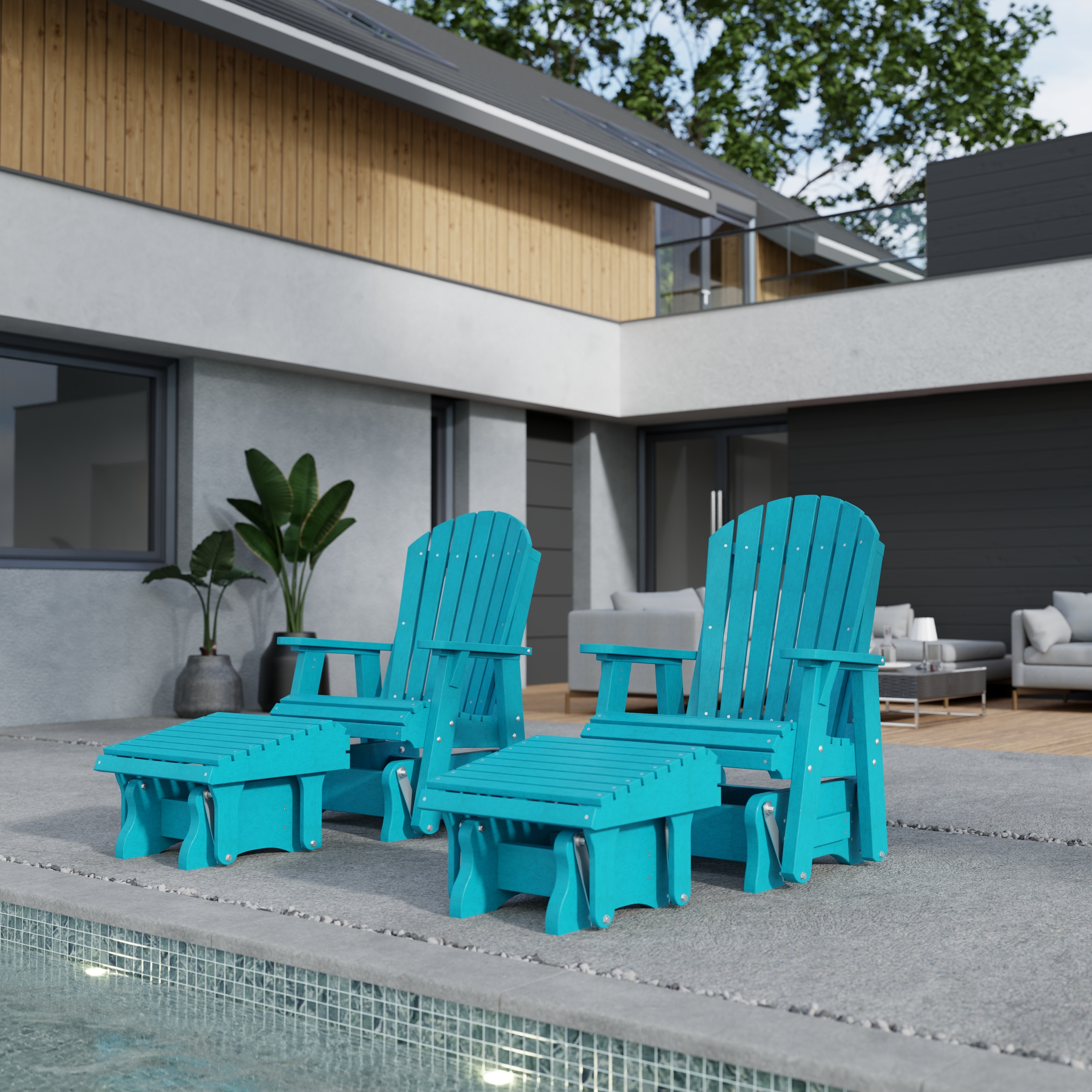 Wildridge LCC-118-AB Stools-Ottomans - View #2