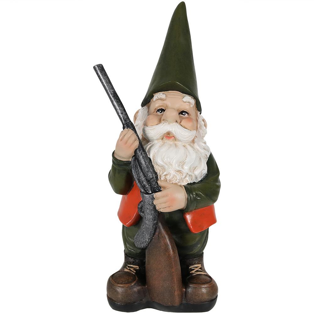 Sunnydaze Decor XCA-103594001 12-in H x 4-in W Gnome Garden Statue