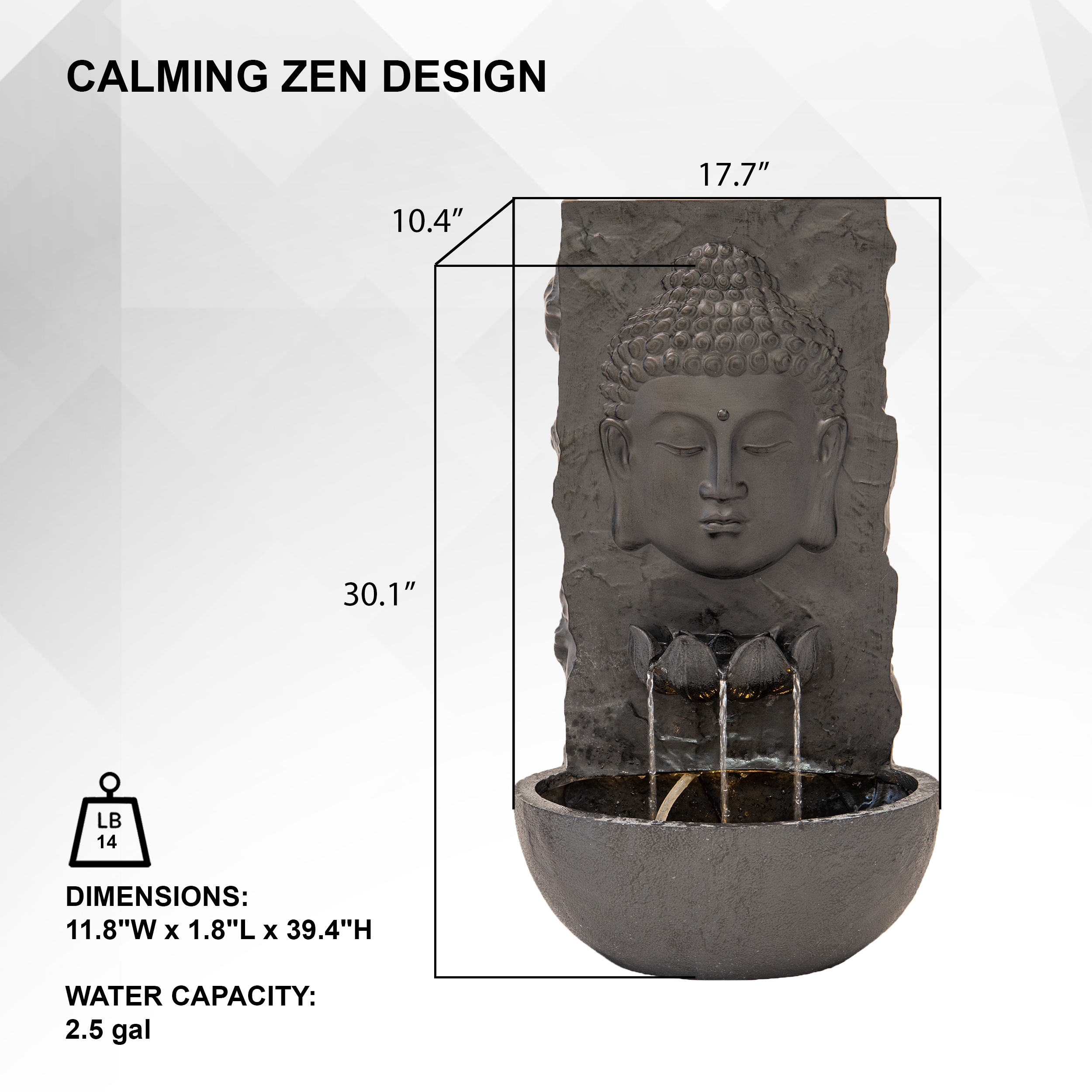 XBrand ALLBDFT582BK fountains - View #7