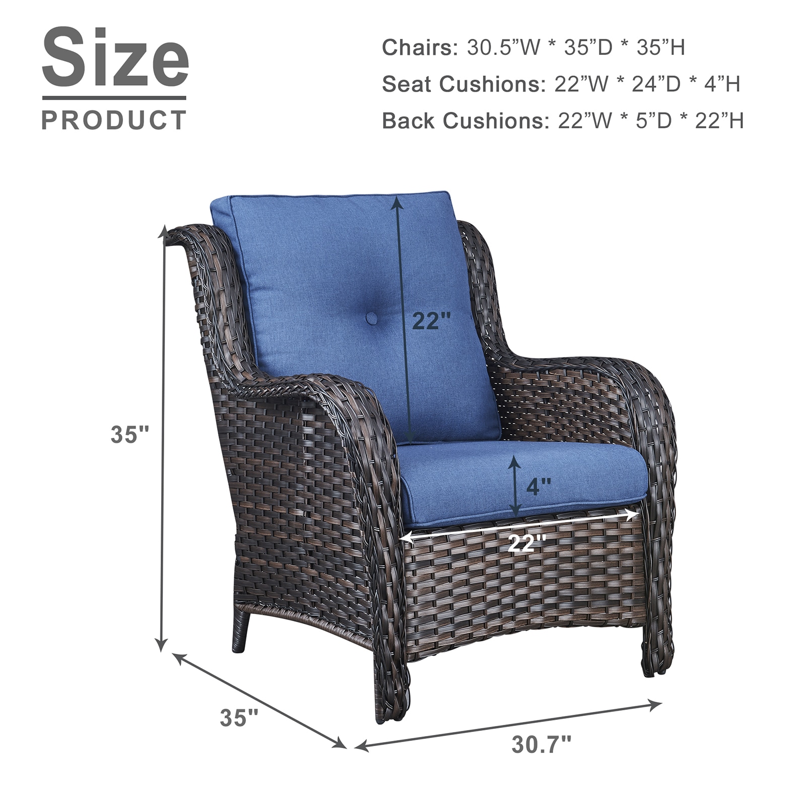 Rilyson FS006-1X2 Patio-Chairs - View #7