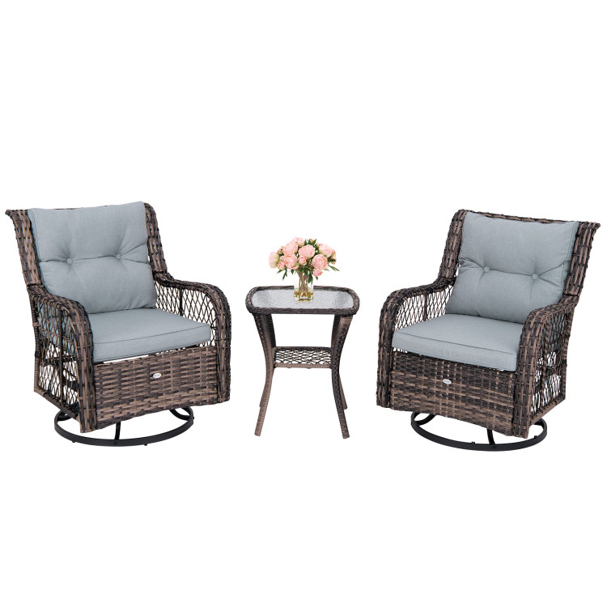 BABOOM BOM-11574GR-CO Patio-Conversation-Sets - View #5