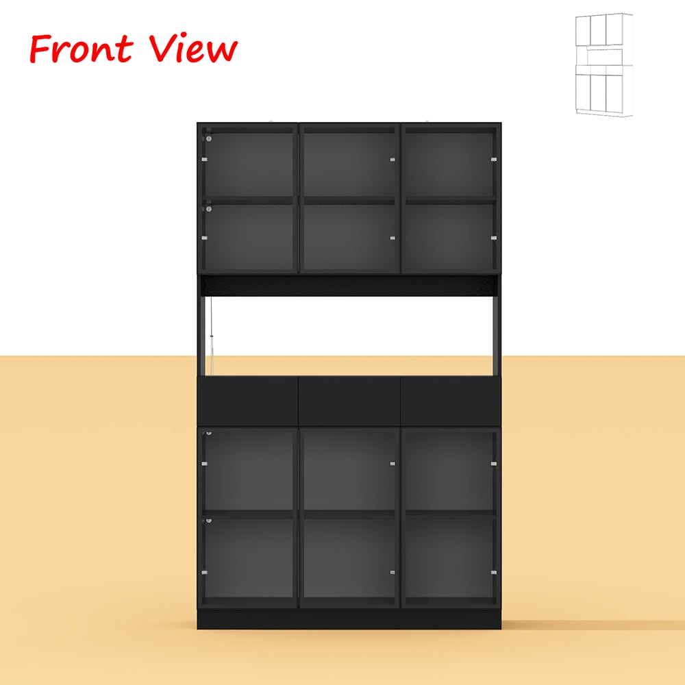  V-KF020374-01+02 bookcases - View #8
