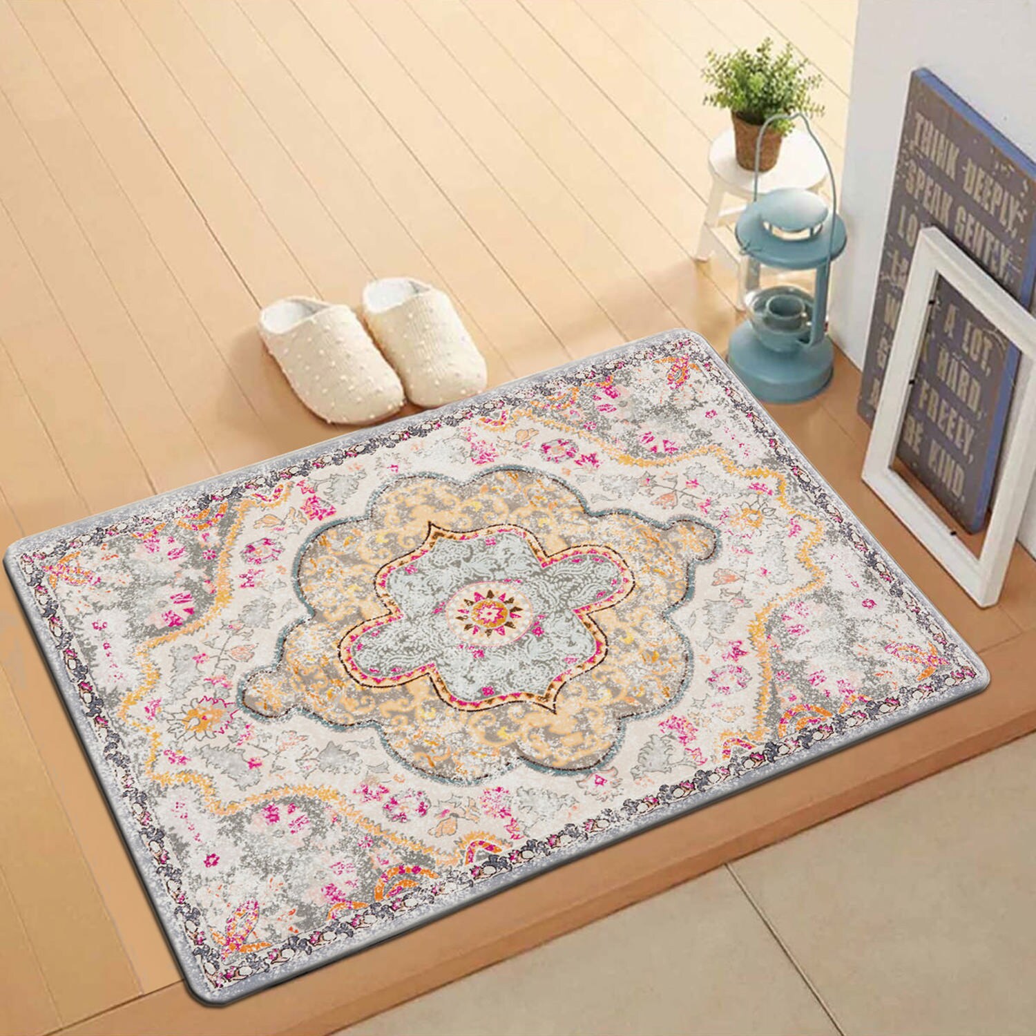 World Rug Gallery 812GRAY18X30 Mats-Cat - View #5