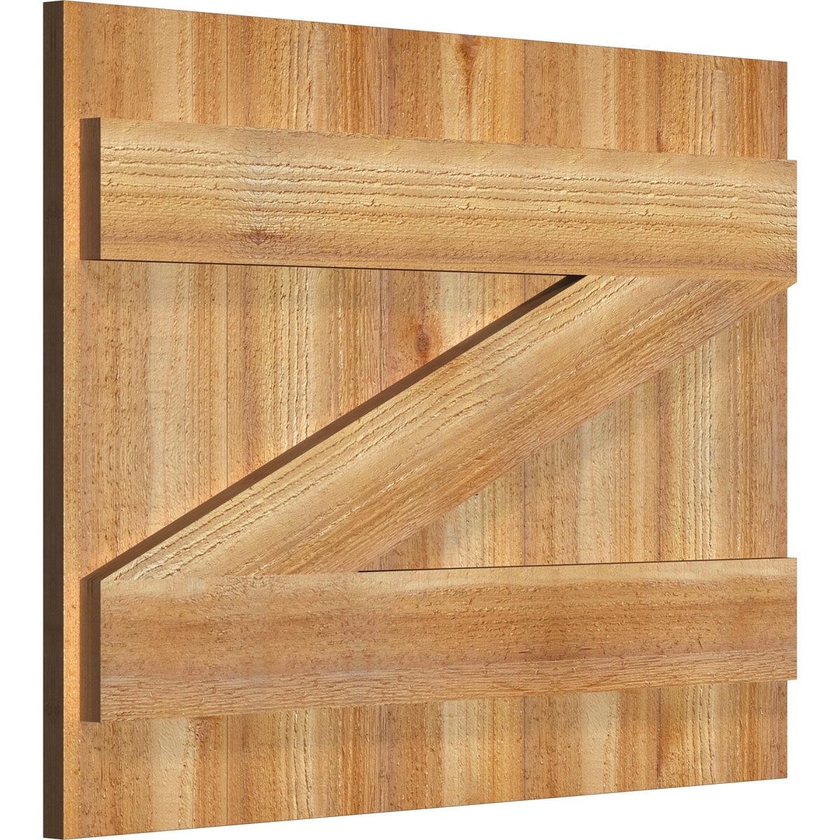 Ekena Millwork RBJ06Z26X020RWR Exterior-Shutters - View #2