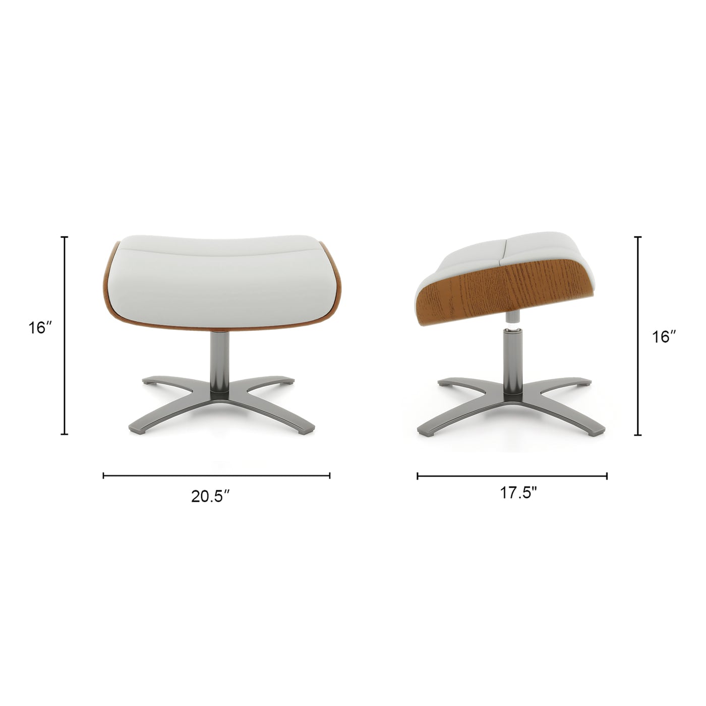 Jennifer Taylor Home LKLN-84650 Indoor-Ottomans - View #5
