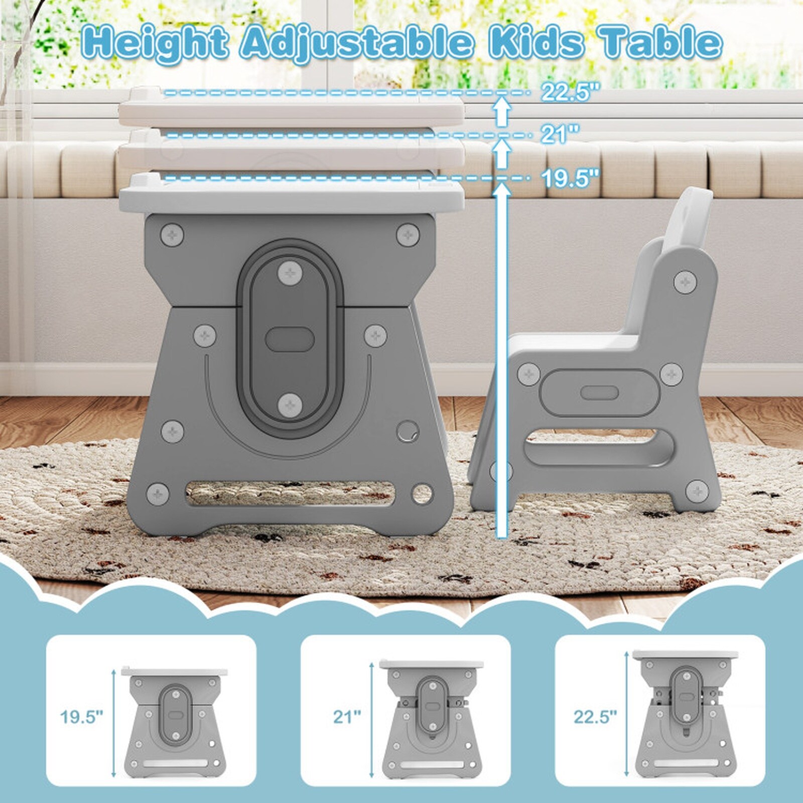 SUGIFT LW047SUGHY589 Kids-Play-Tables - View #6