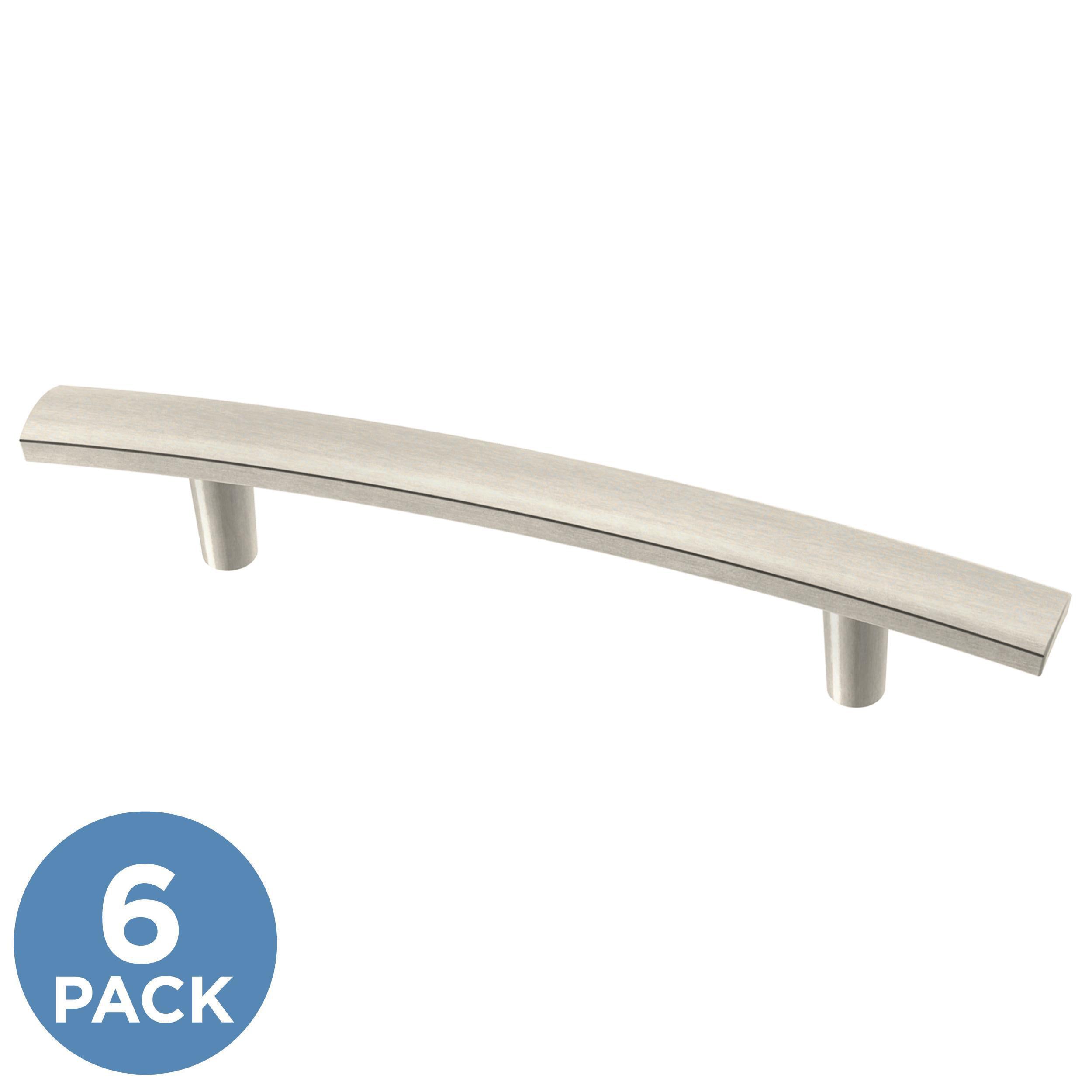 Cabinet Pulls 12 Pack Modern Stainless Steel Brushed Brass Cabinet Pulls  Handles