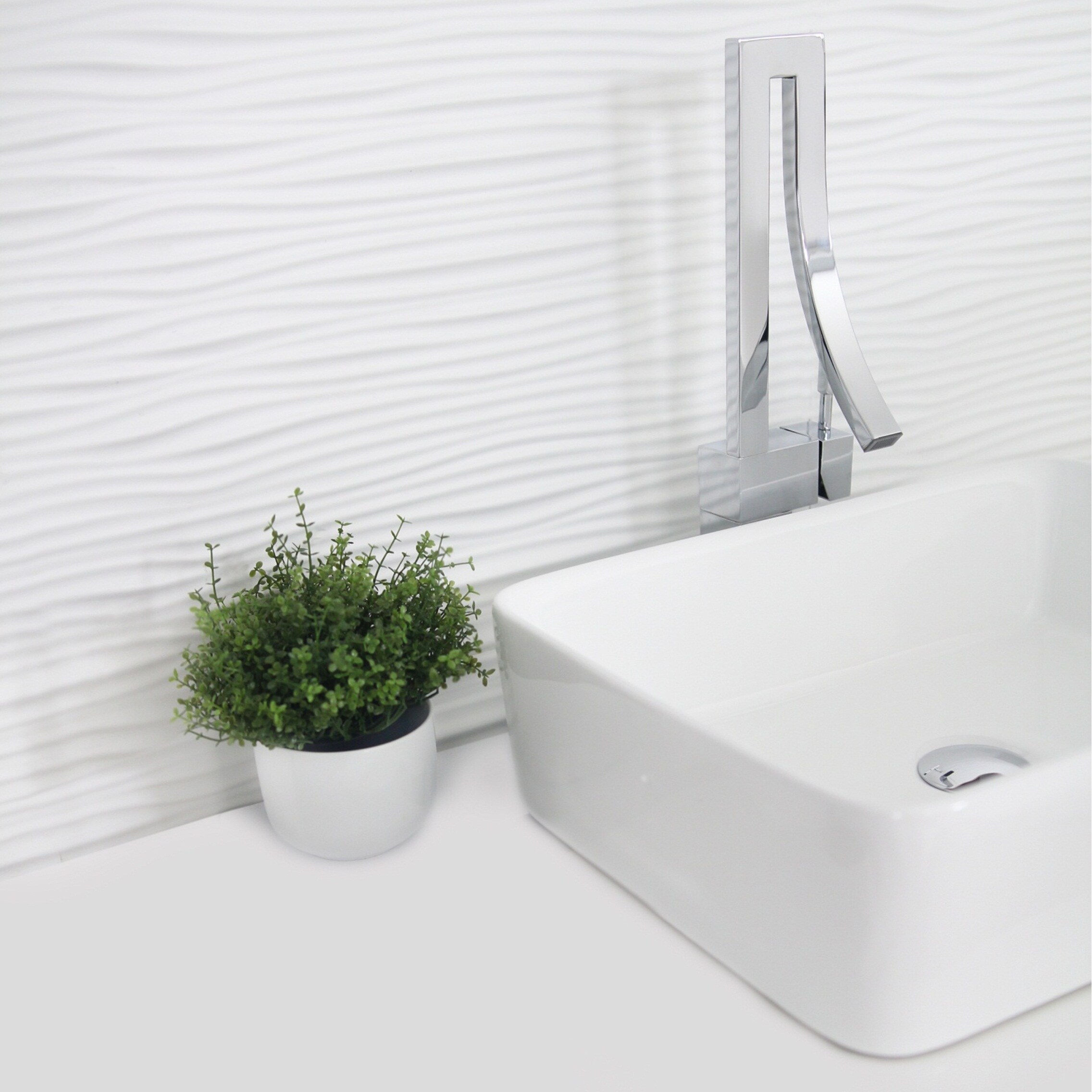 Stylish P-223W Bath-Sink - View #10