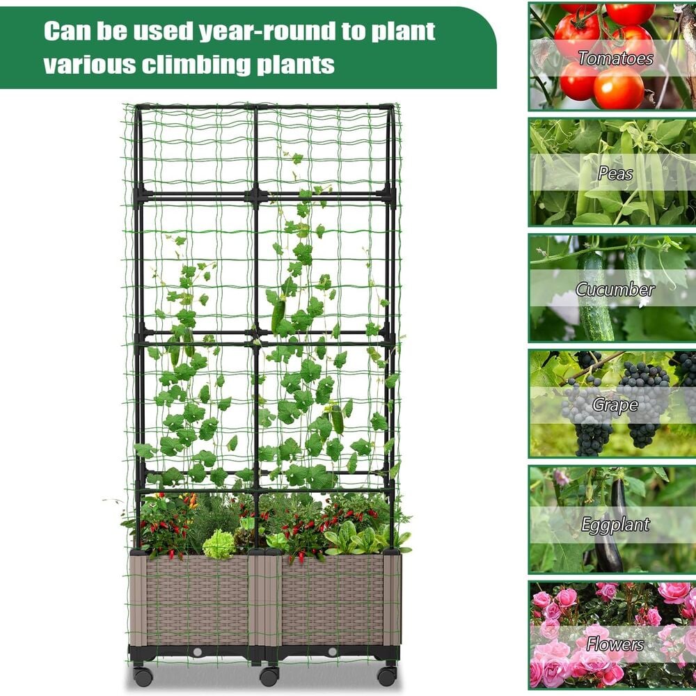 Esazn SRY-16T-GREEN Raised-Garden-Beds - View #3