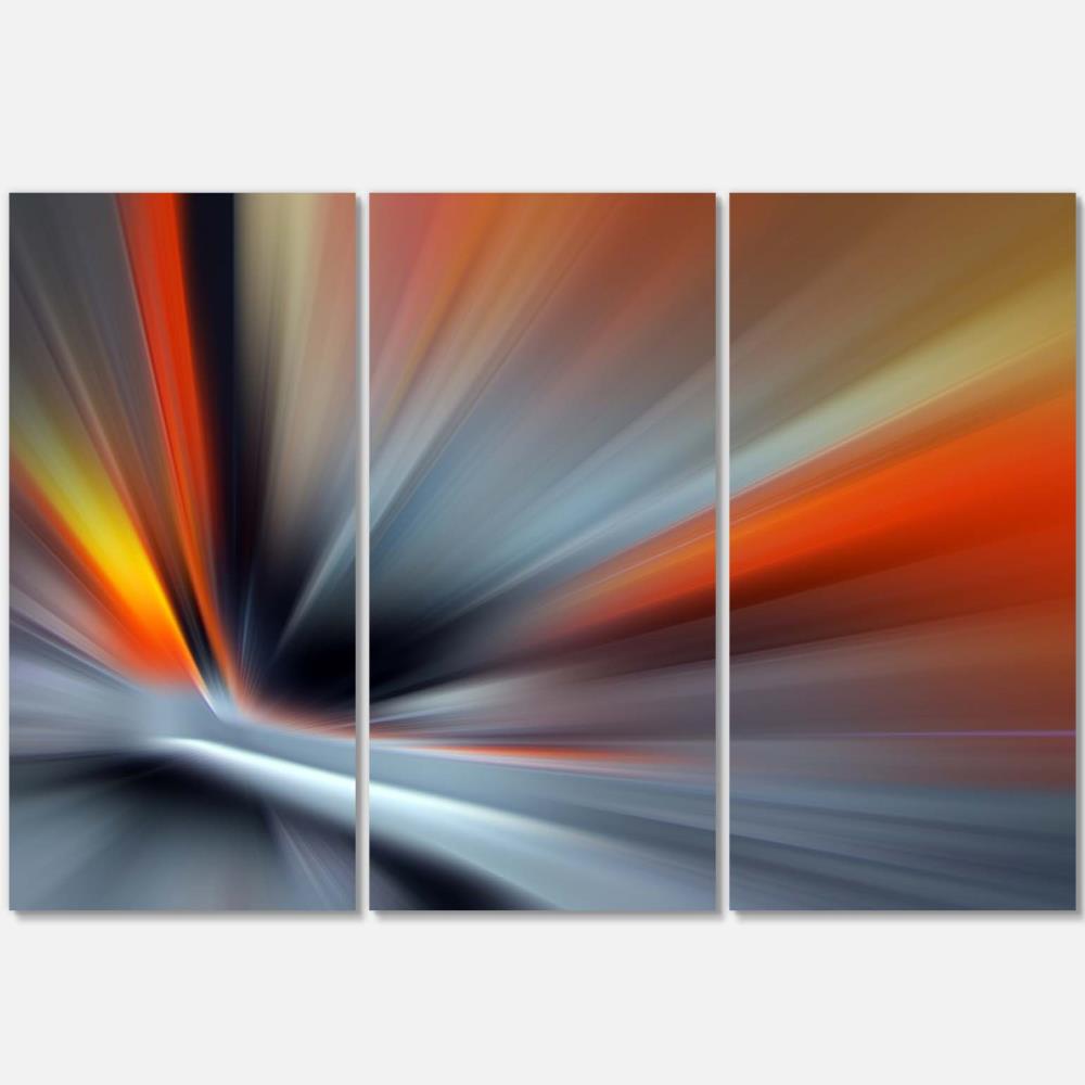 Designart PT8129-3P 28-Inches H x 36-Inches W Modern Canvas Print