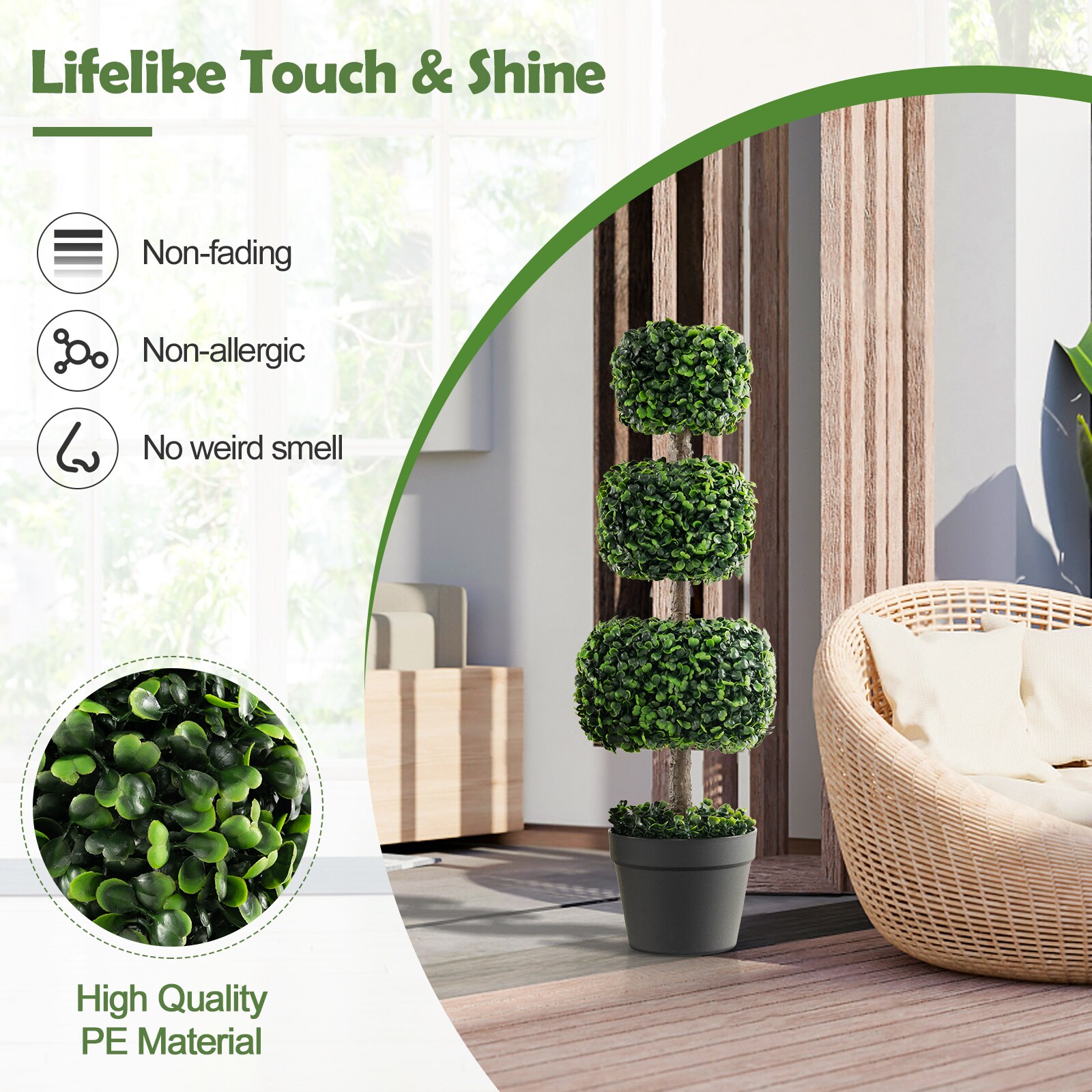 YERIVA FP0167GNCTHZ1 Artificial-Plants-Trees - View #3