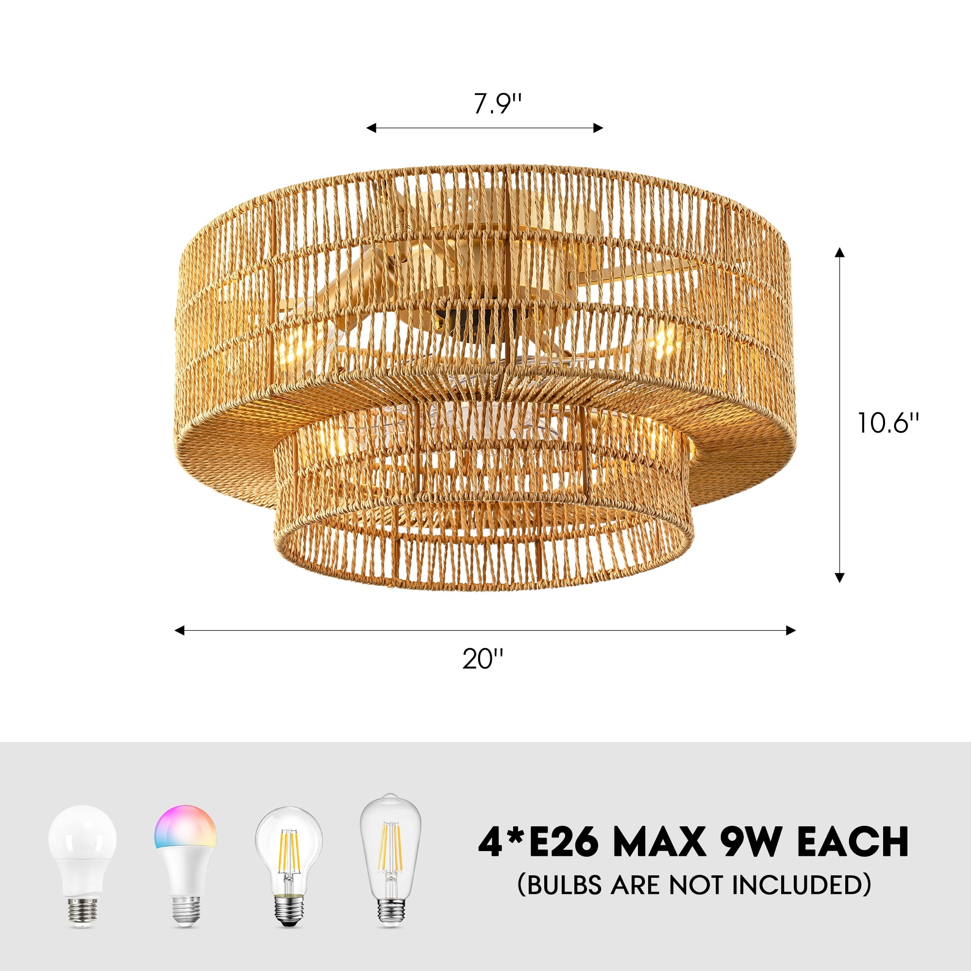COBRRO LS-1325-01 Ceiling-Fans - View #3