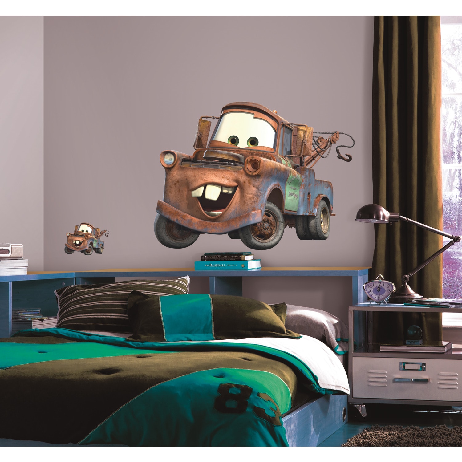 Disney Cars Mater Giant Self-Adhesive Wall Decal