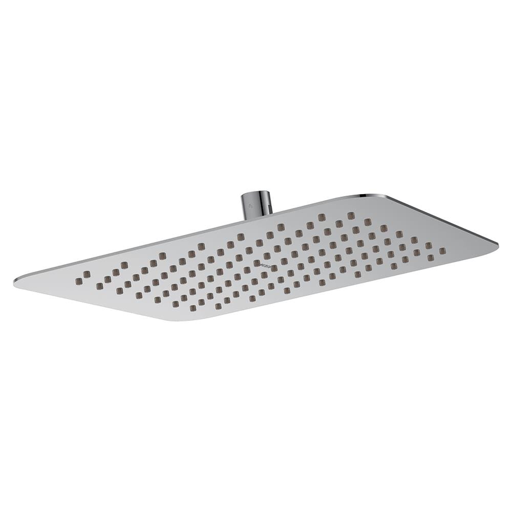 Moen Chrome 12 In Rectangle Fixed Rain 1 75 GPM 6 6 LPM At Lowes Com   10487355 