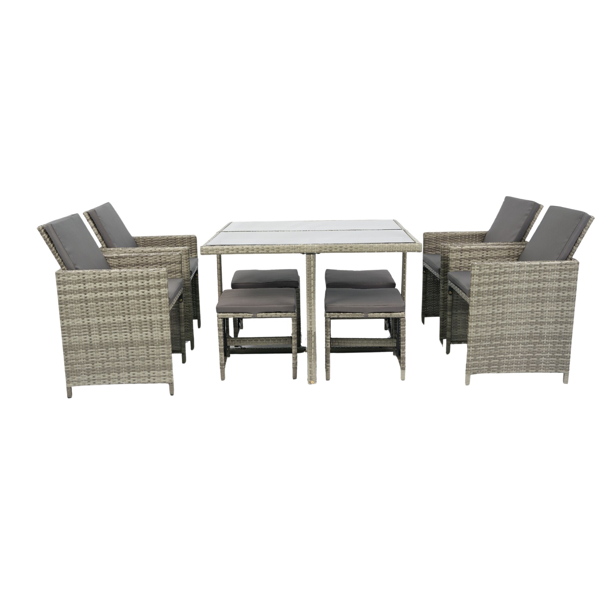 Mondawe MA-GCABQ-HAL3B Patio-Dining-Sets - View #5