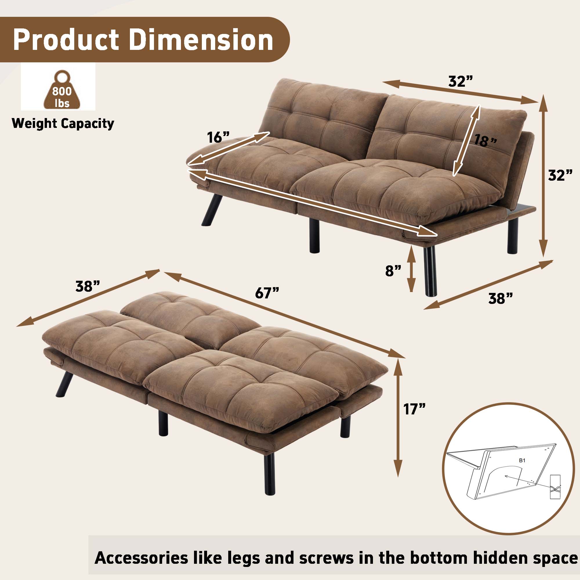 Sunrinx MG11-LR-01 futons - View #6