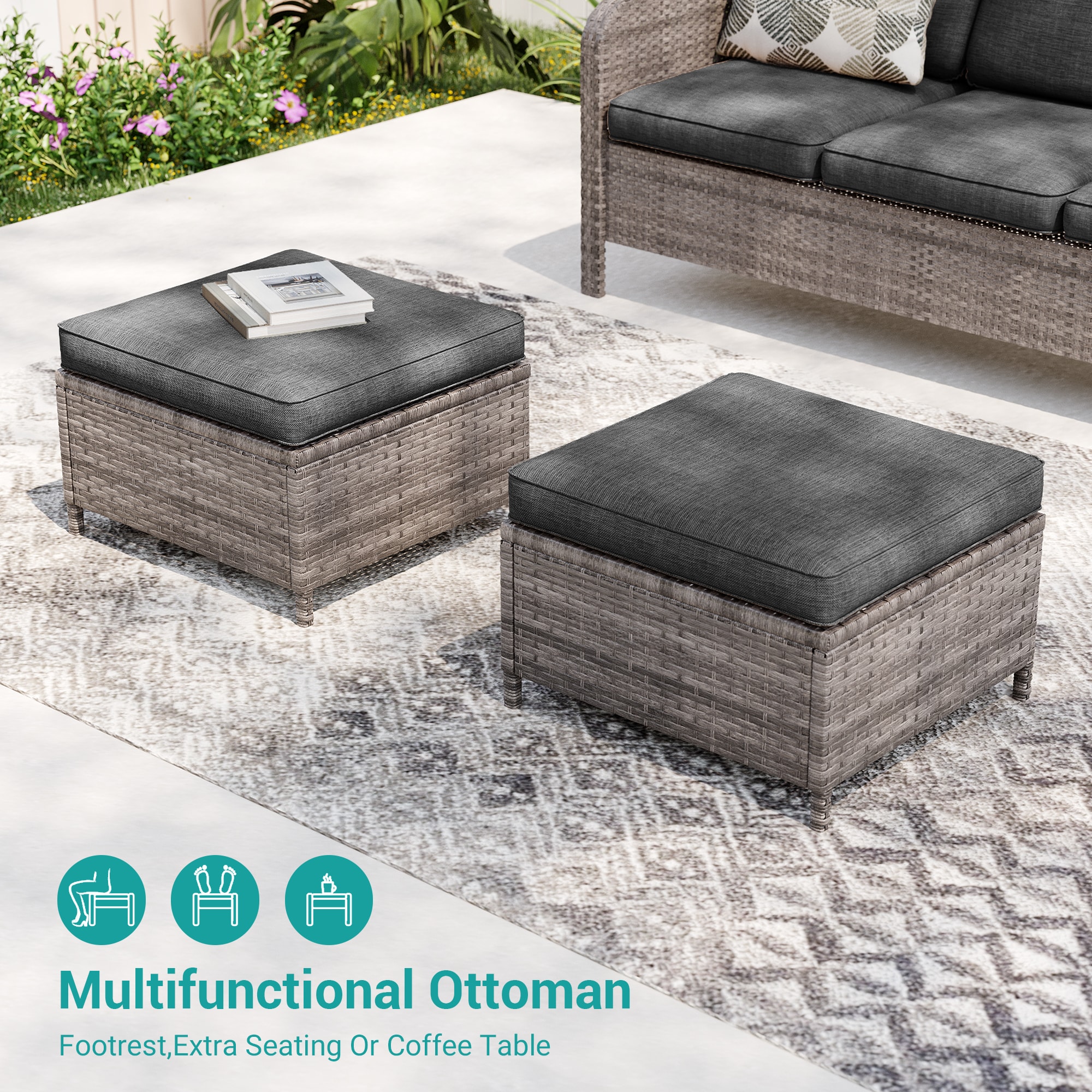 Sonkuki SD-C-BNY-S1 Patio-Conversation-Sets - View #6