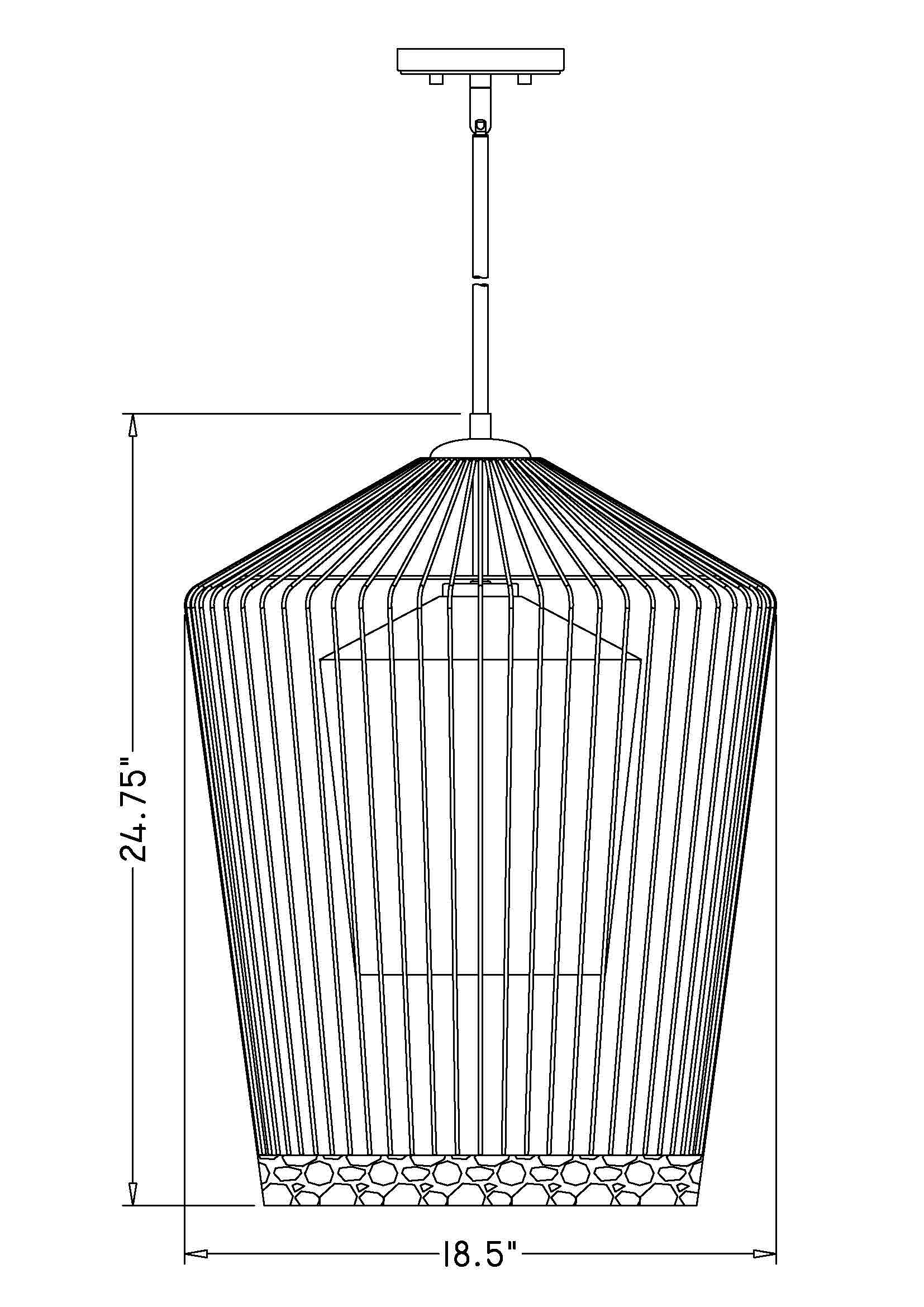 Z-Lite 342P19-MB Pendant-Lights - View #8