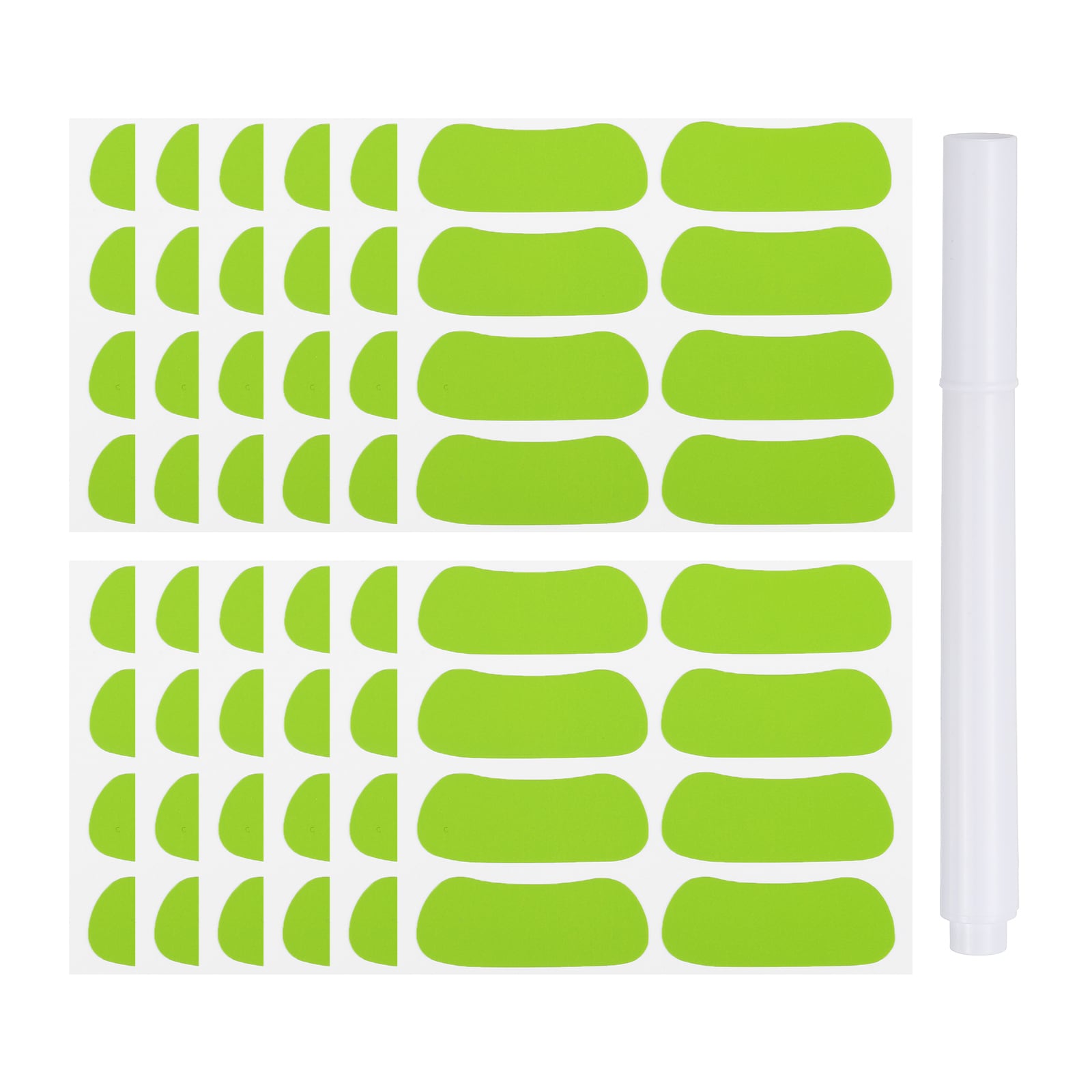PATIKIL - 48 Pairs Sports Eye Black Stickers Under Eye Black Strips Football Face Stickers Breath...