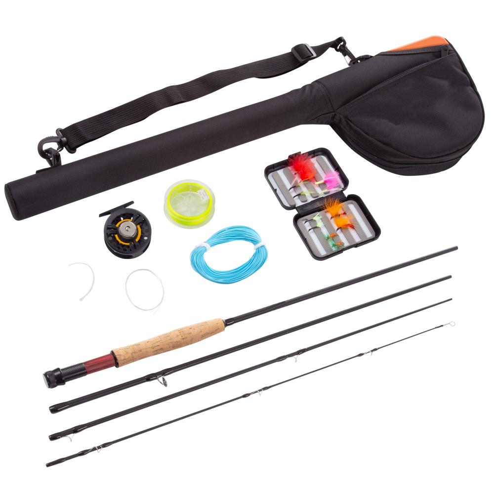 Leisure Fishing Rod Set, Complete Accessories, 165cm/5.41ft, Suitable For  Novices, Outdoor Fishing, 3-15 Years Old, Available In Orange, Blue And