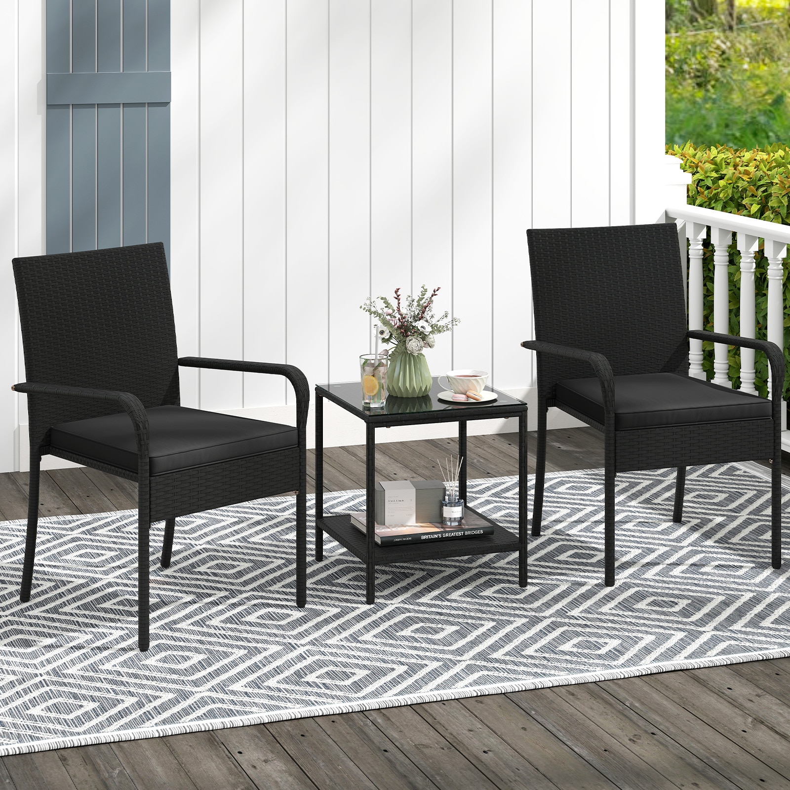 YERIVA P74720DKDH Patio-Conversation-Sets - View #6