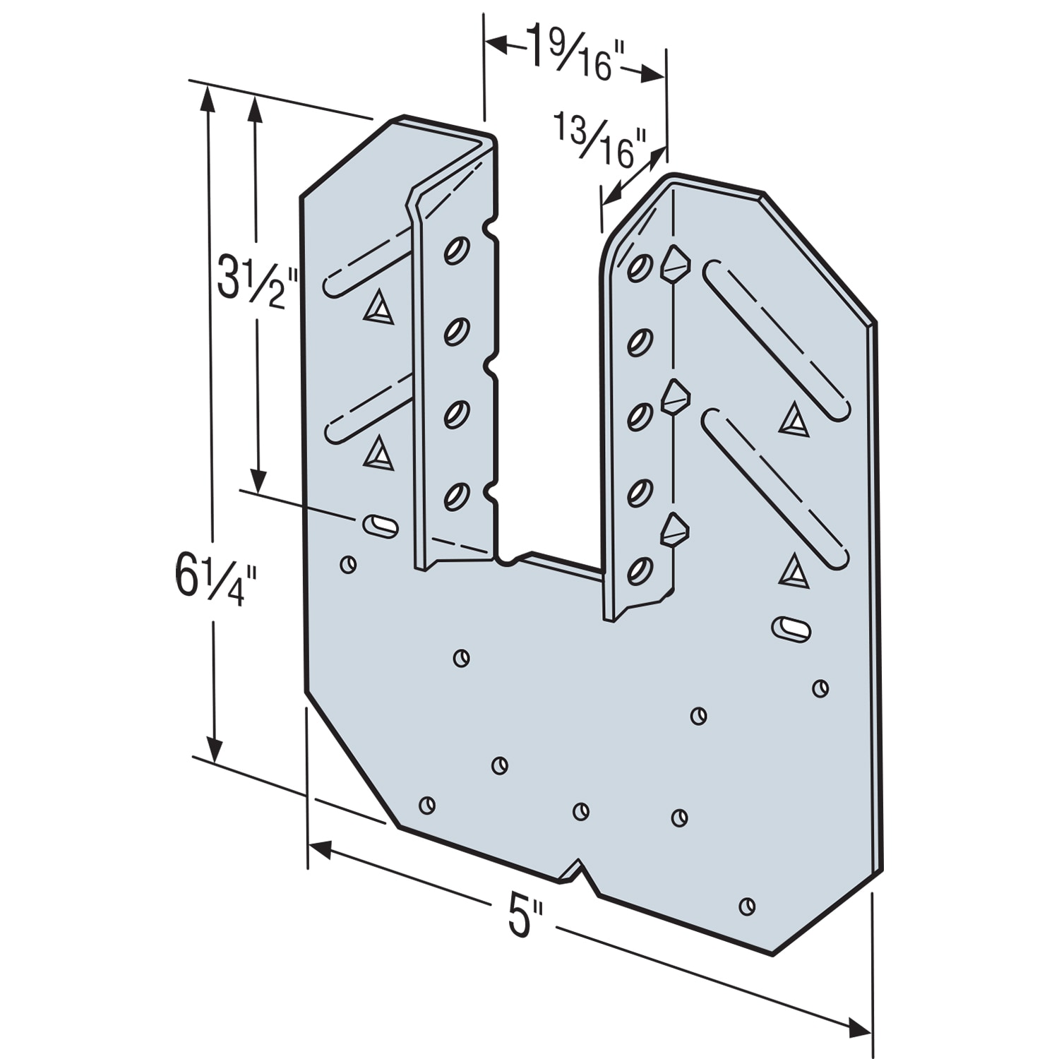 Simpson Strong-Tie H10AZ Trusses-And-Rafter-Ties - View #3