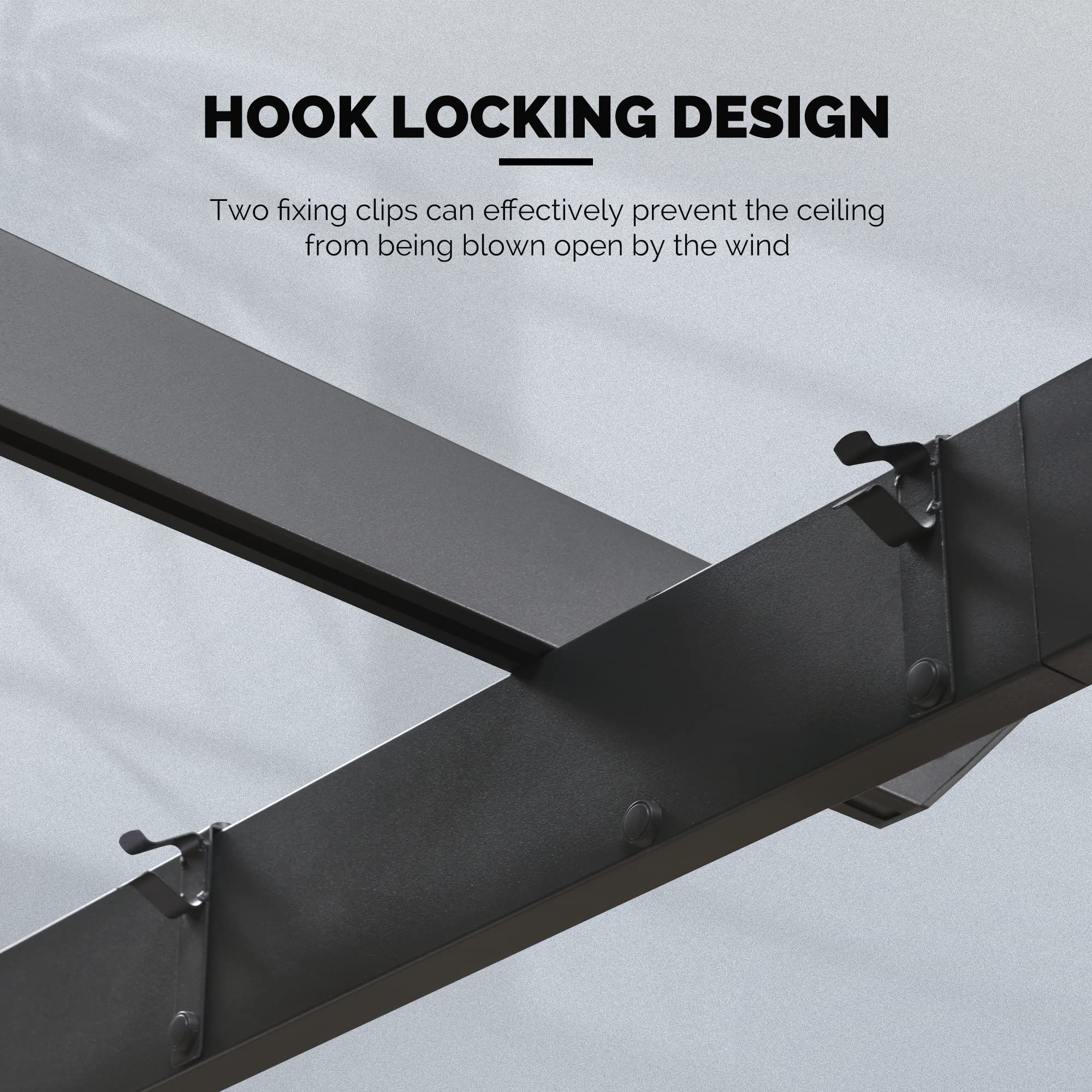 PURPLE LEAF LS05-PRG1013-GY Pergolas-2 - View #5