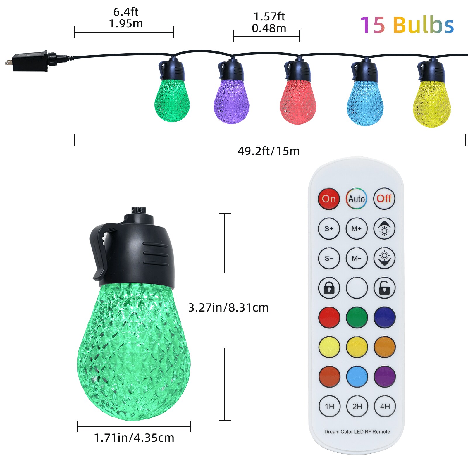 BIGHOUSE 3003000046 Patio-String-Lights - View #7