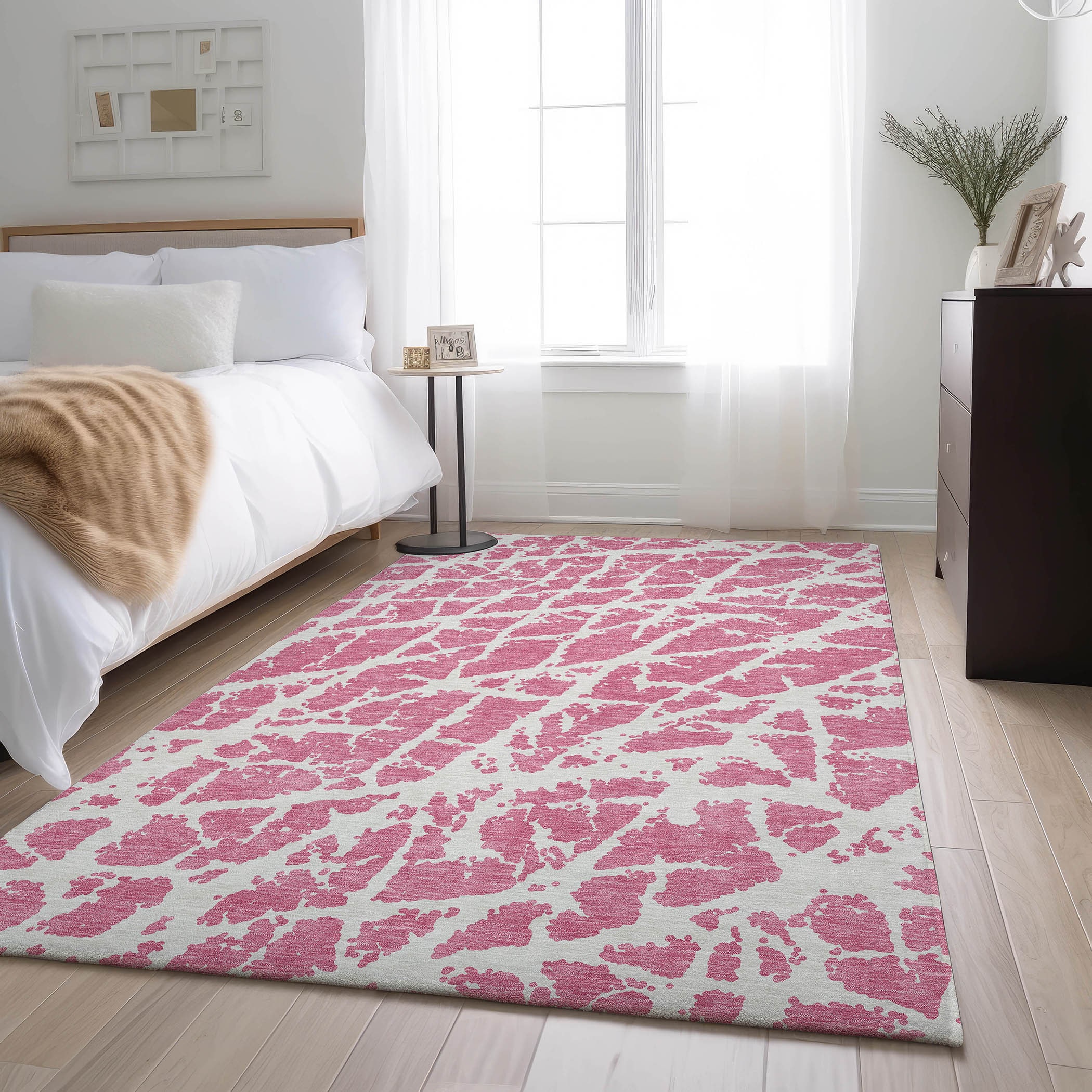 Addison Rugs AMF522GY8X10 Mayfield AMF522GY 8 x 10 (ft) Loomed Polyester Gray Rectangular Indoor Abstract Machine washable Area rug